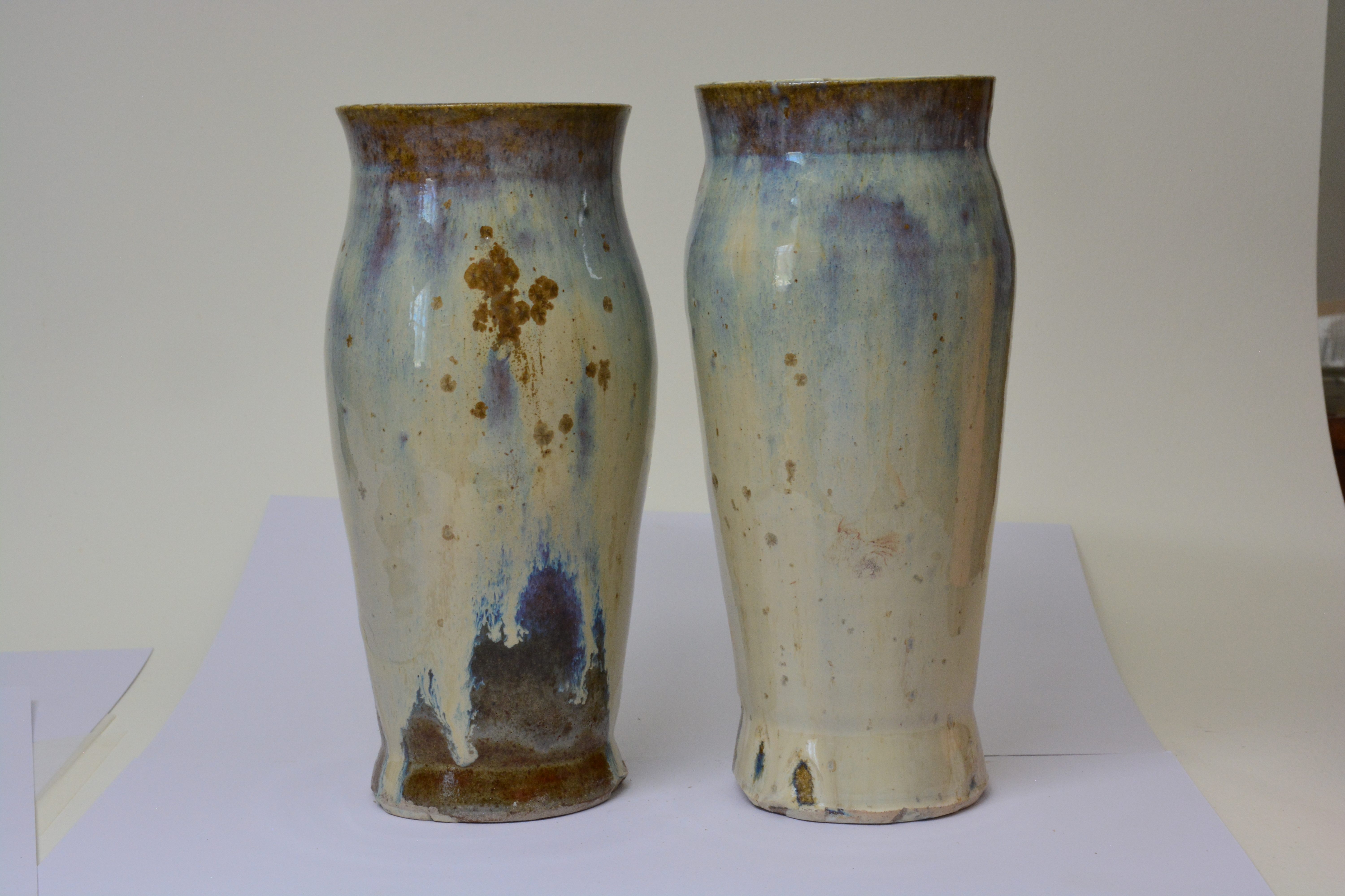 Ceramic Crystalline Vase 