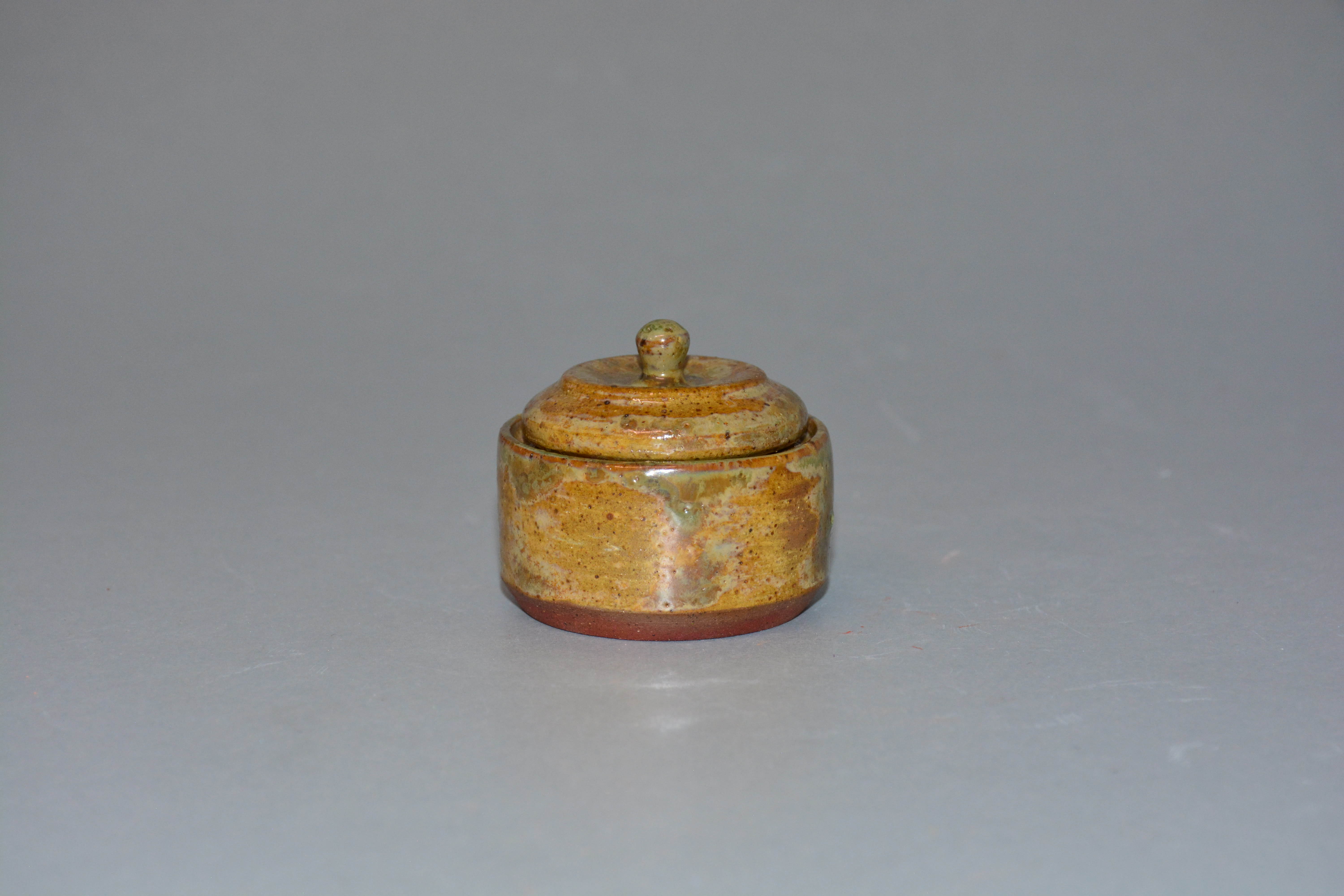 Mini Crystalline Ceramic Jar