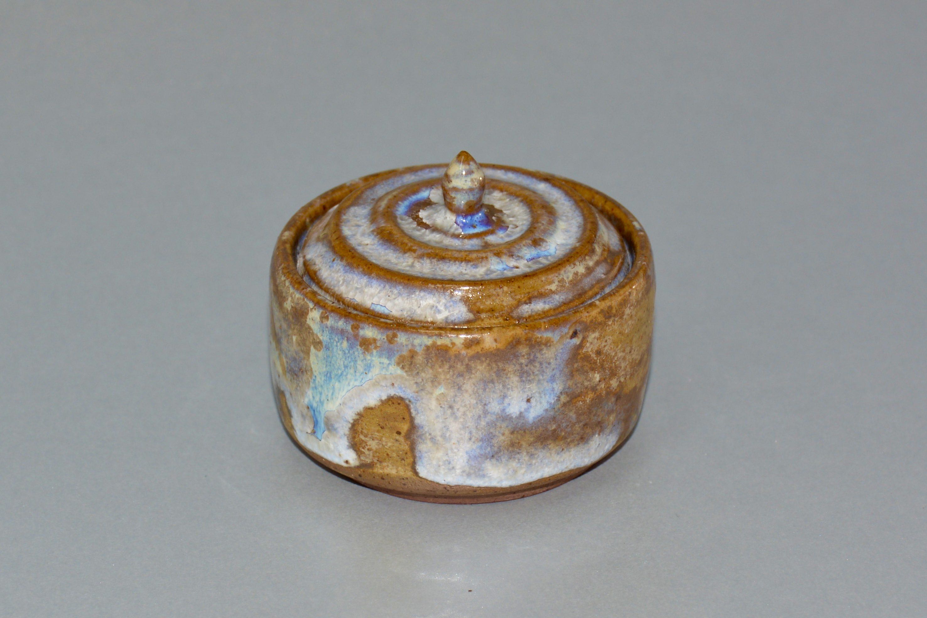 Crystalline Ceramic Jar