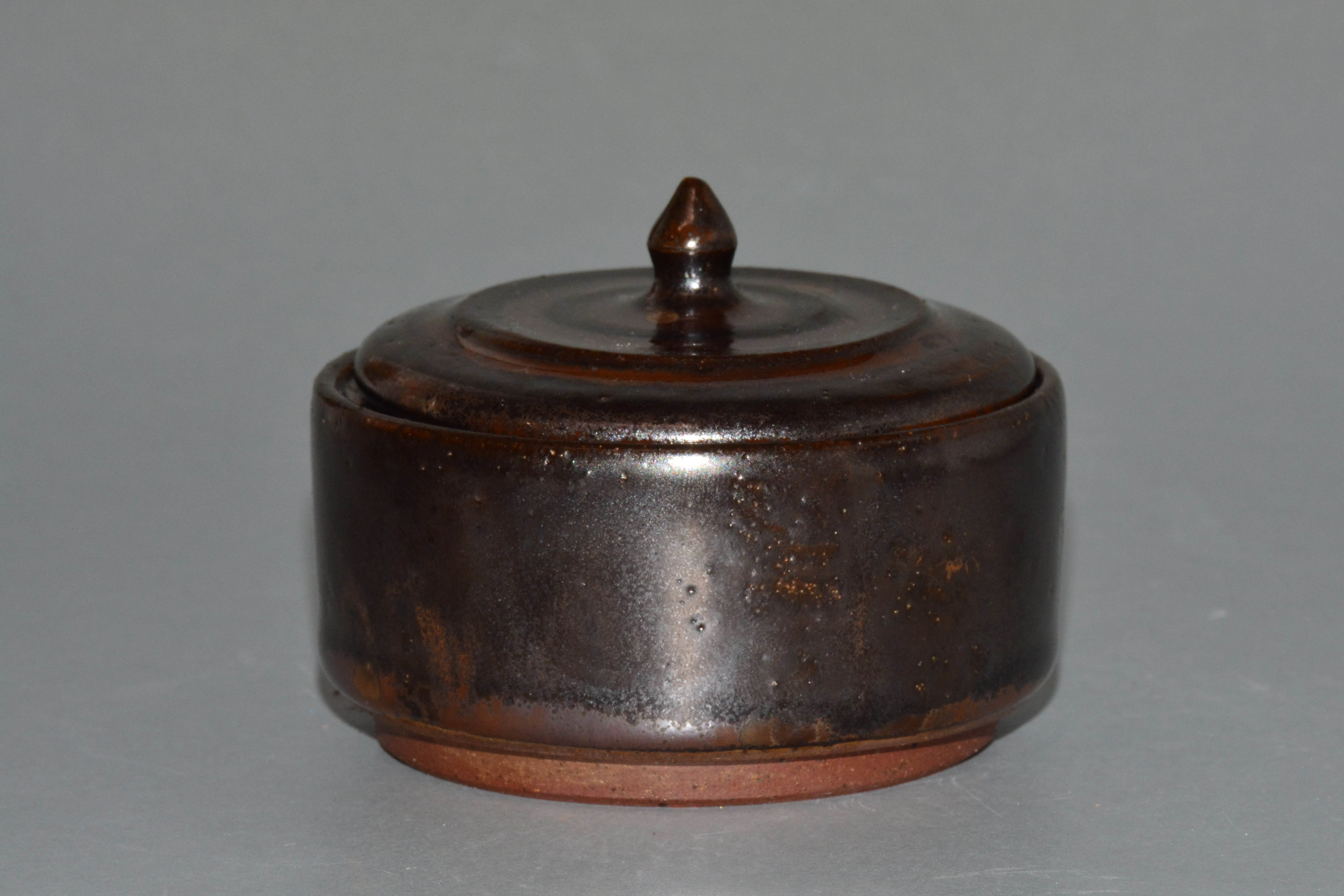 Crystalline Ceramic Jar