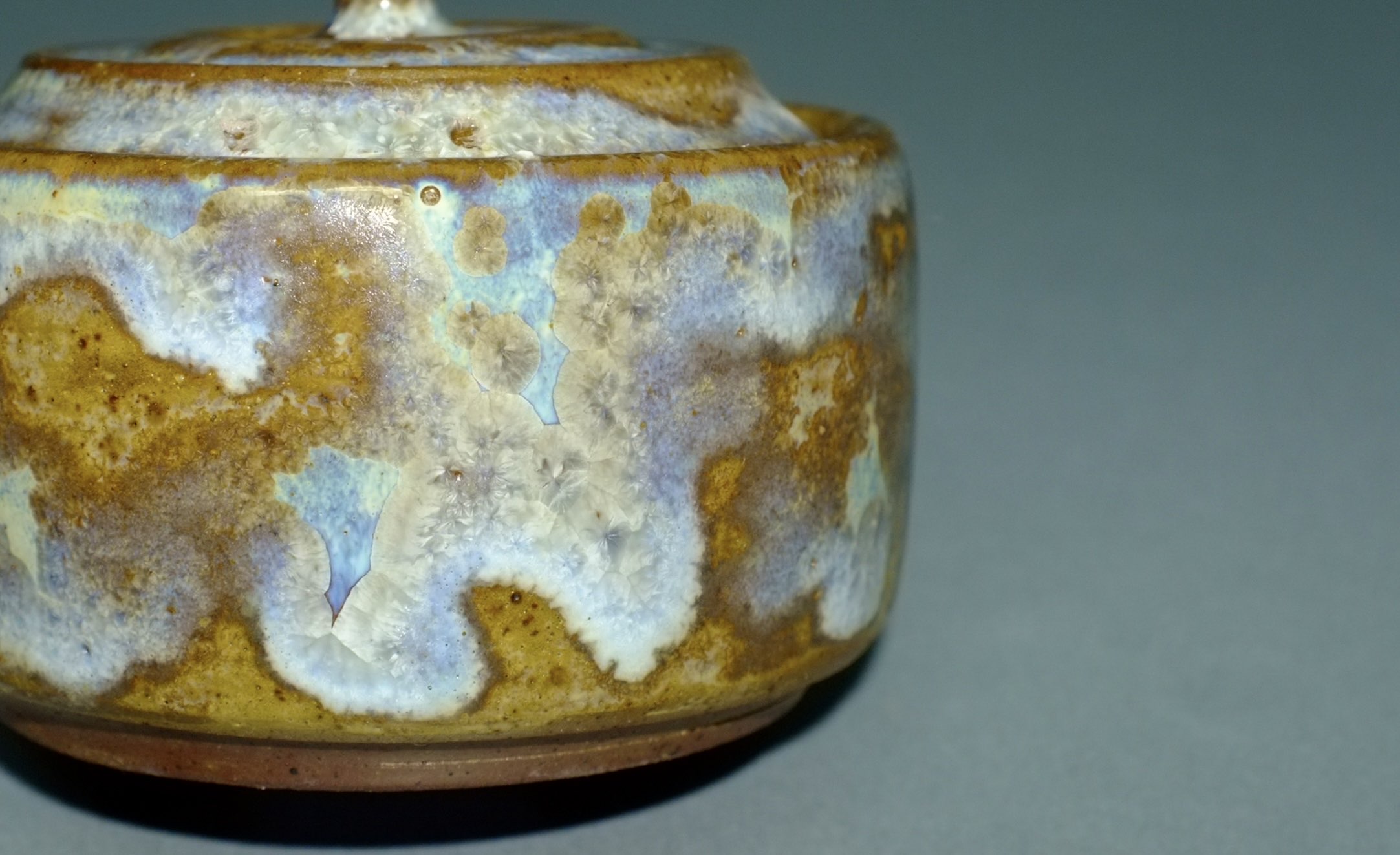 Crystalline Ceramic Jar