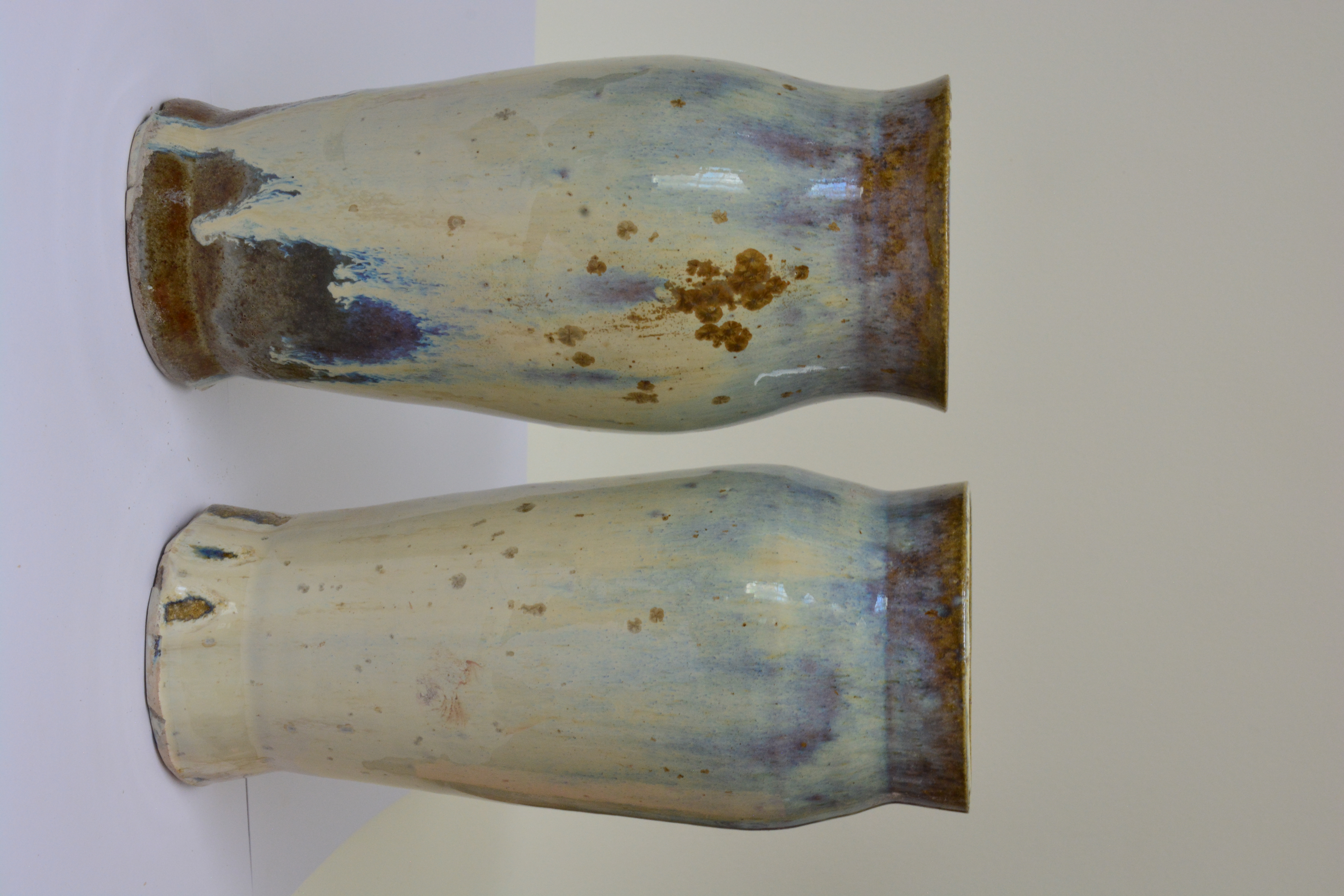 Ceramic Crystalline Vase 