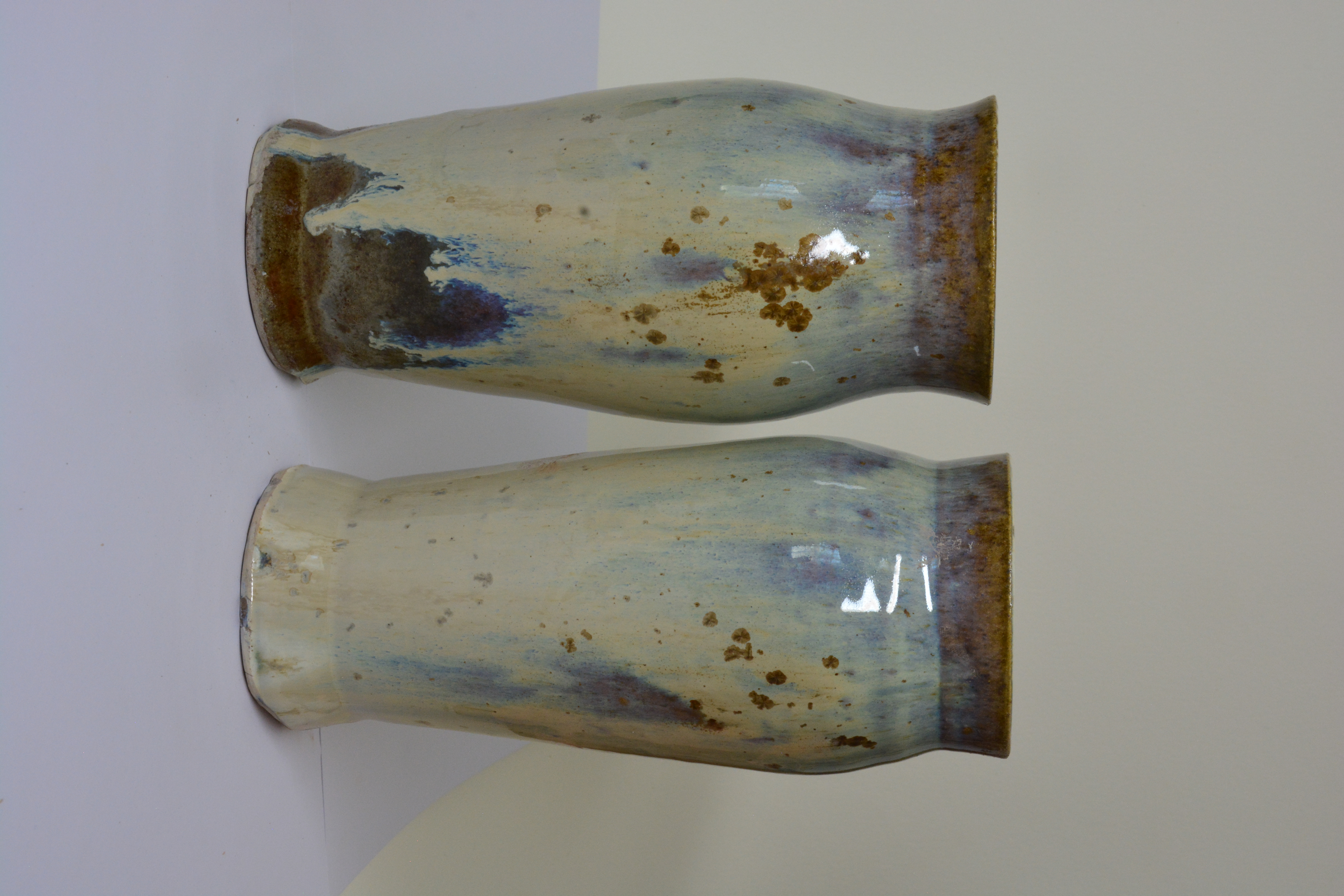 Ceramic Crystalline Vase 