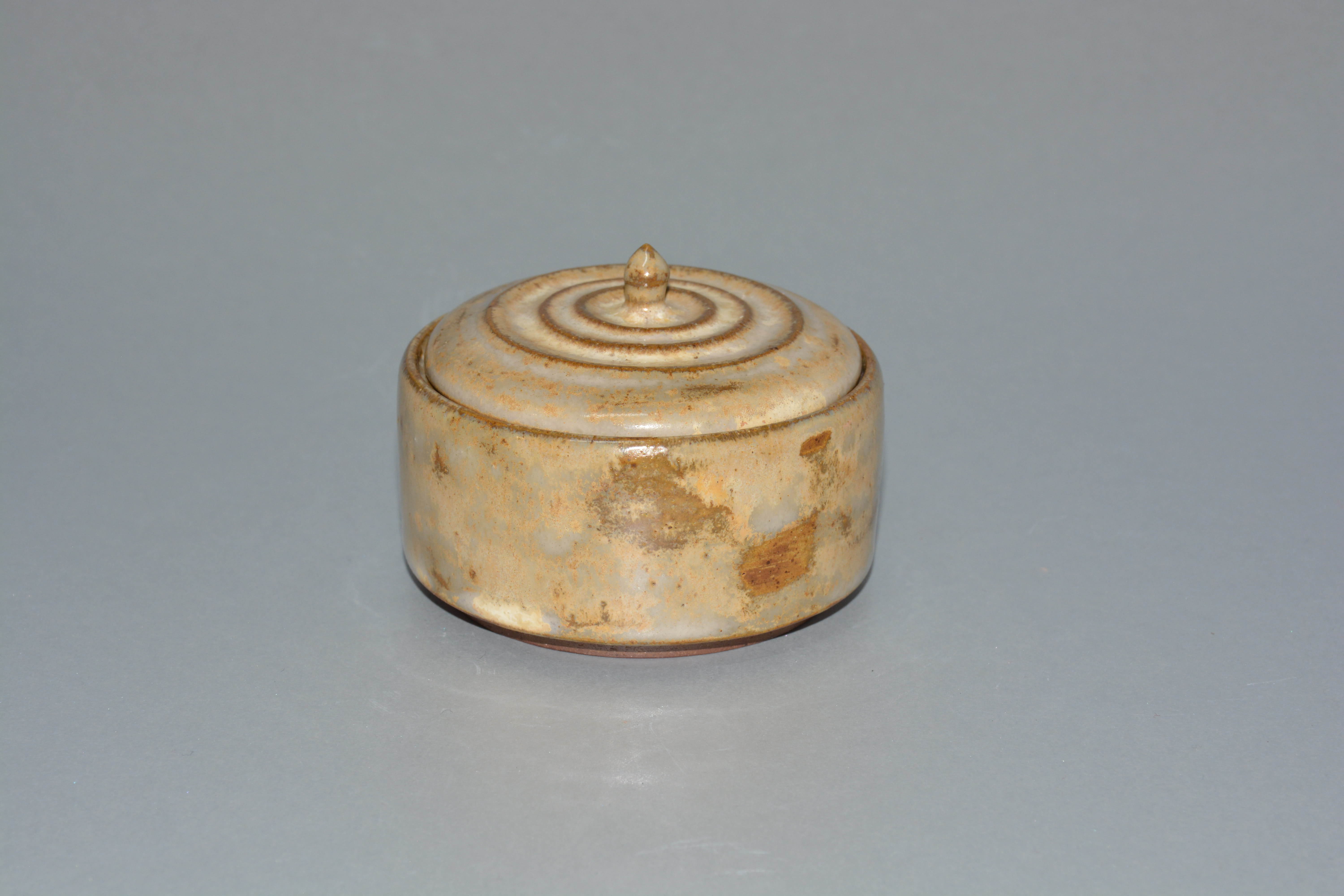 Crystalline Ceramic Jar