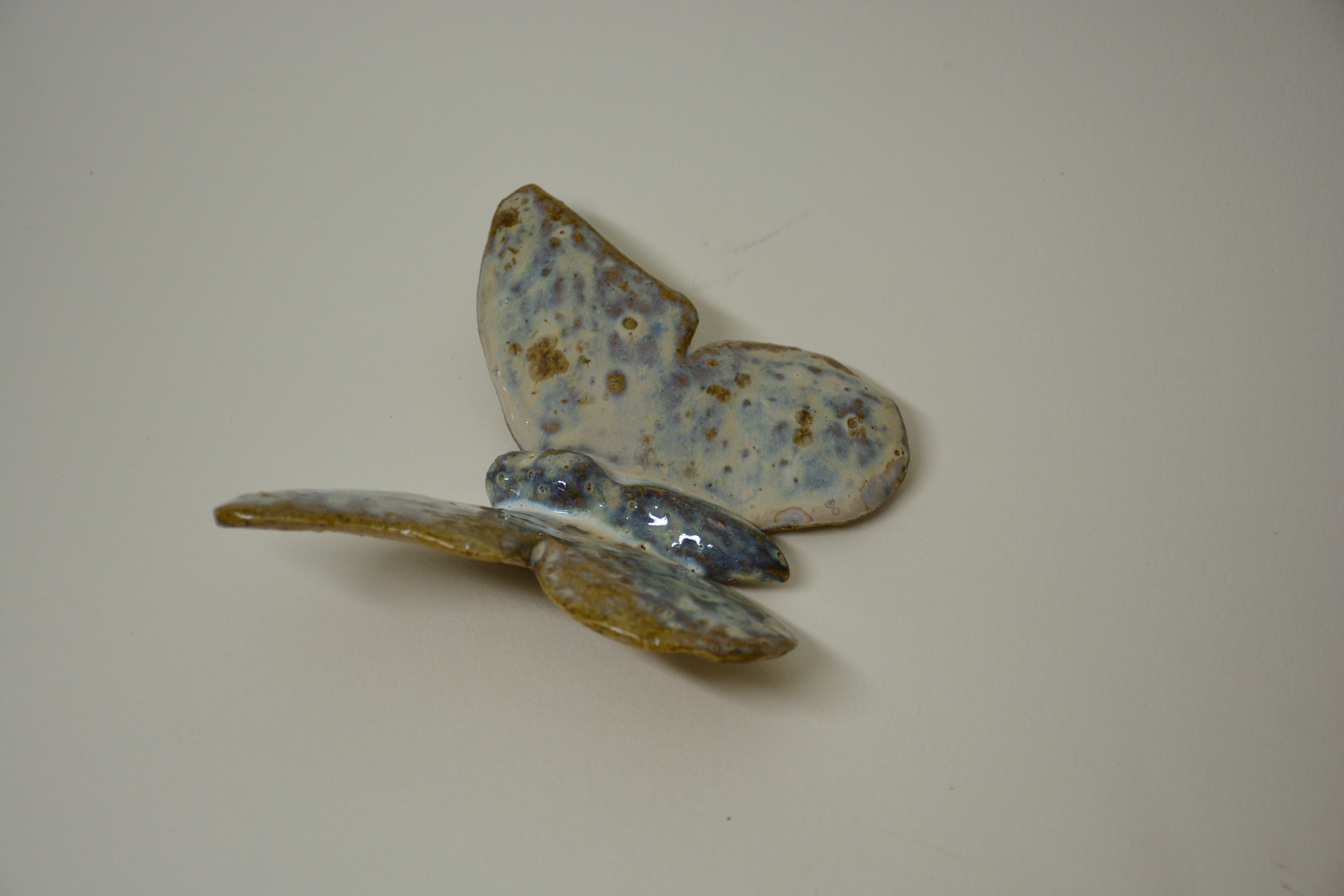 Ceramic Butterfly Wall Mount