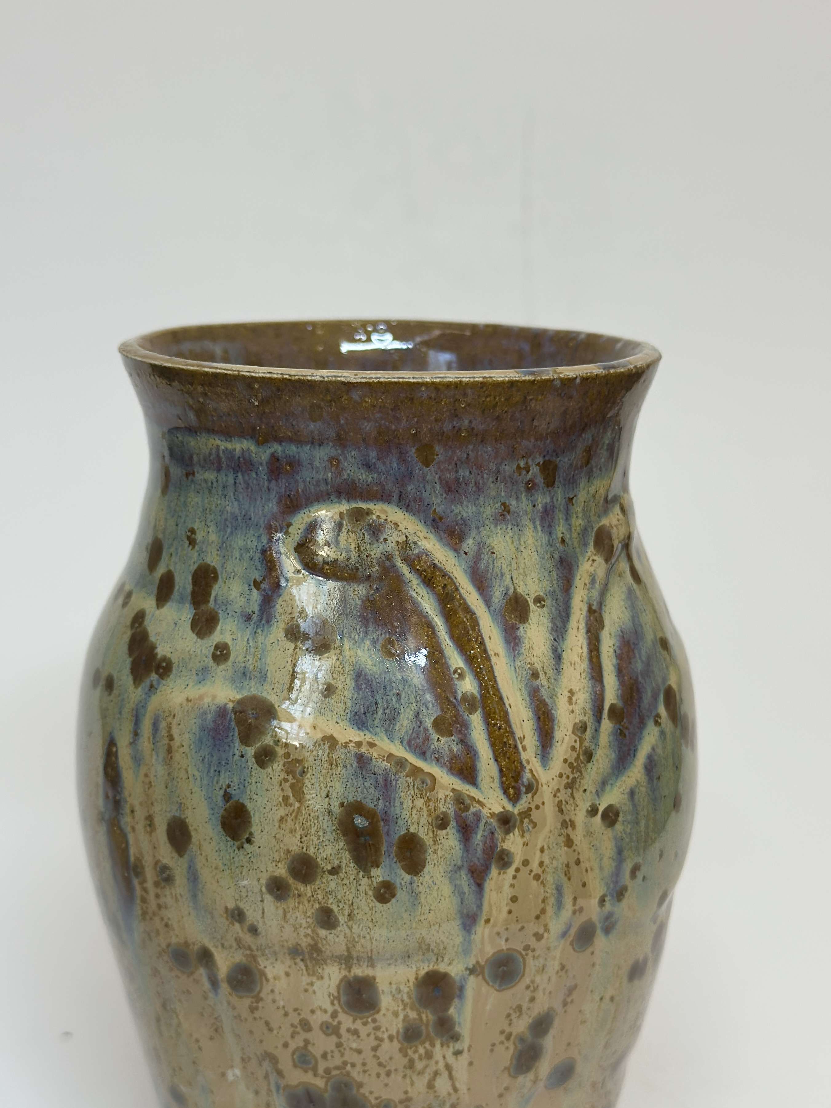 Crystalline Butterfly Vase