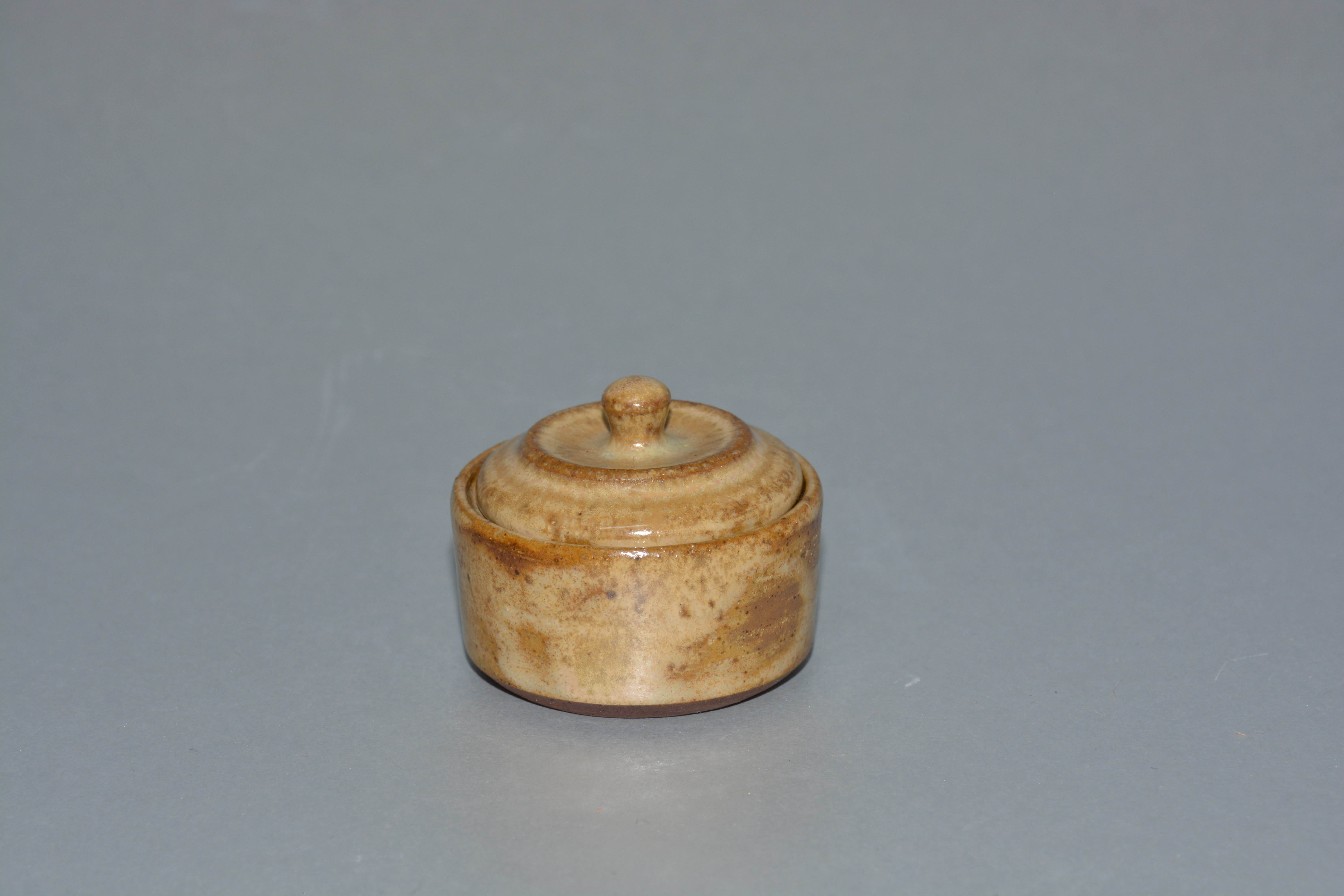 Mini Crystalline Ceramic Jar