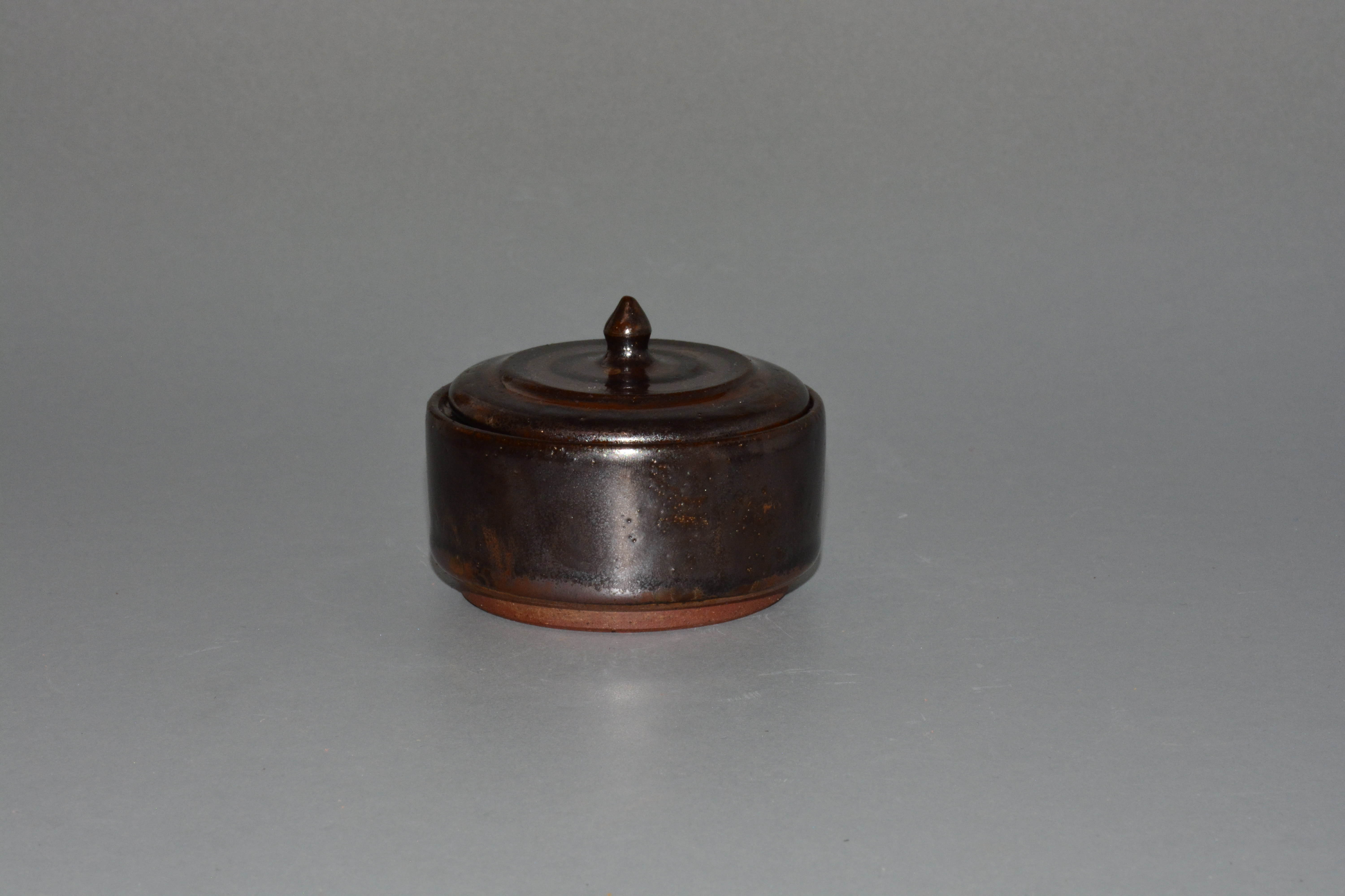 Crystalline Ceramic Jar