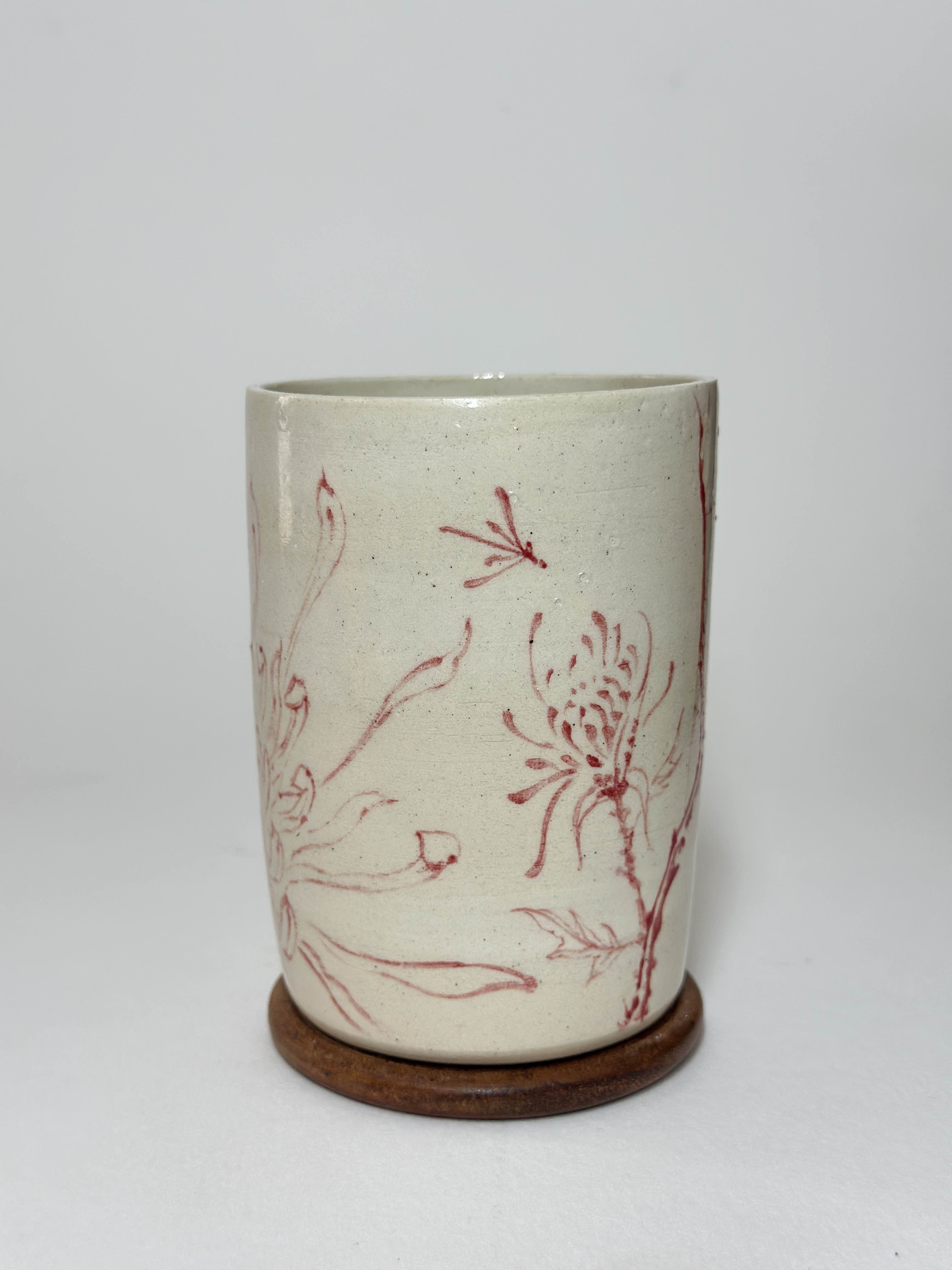 Earth Mould x Martydom Hand painted Ceramic Tea Cup