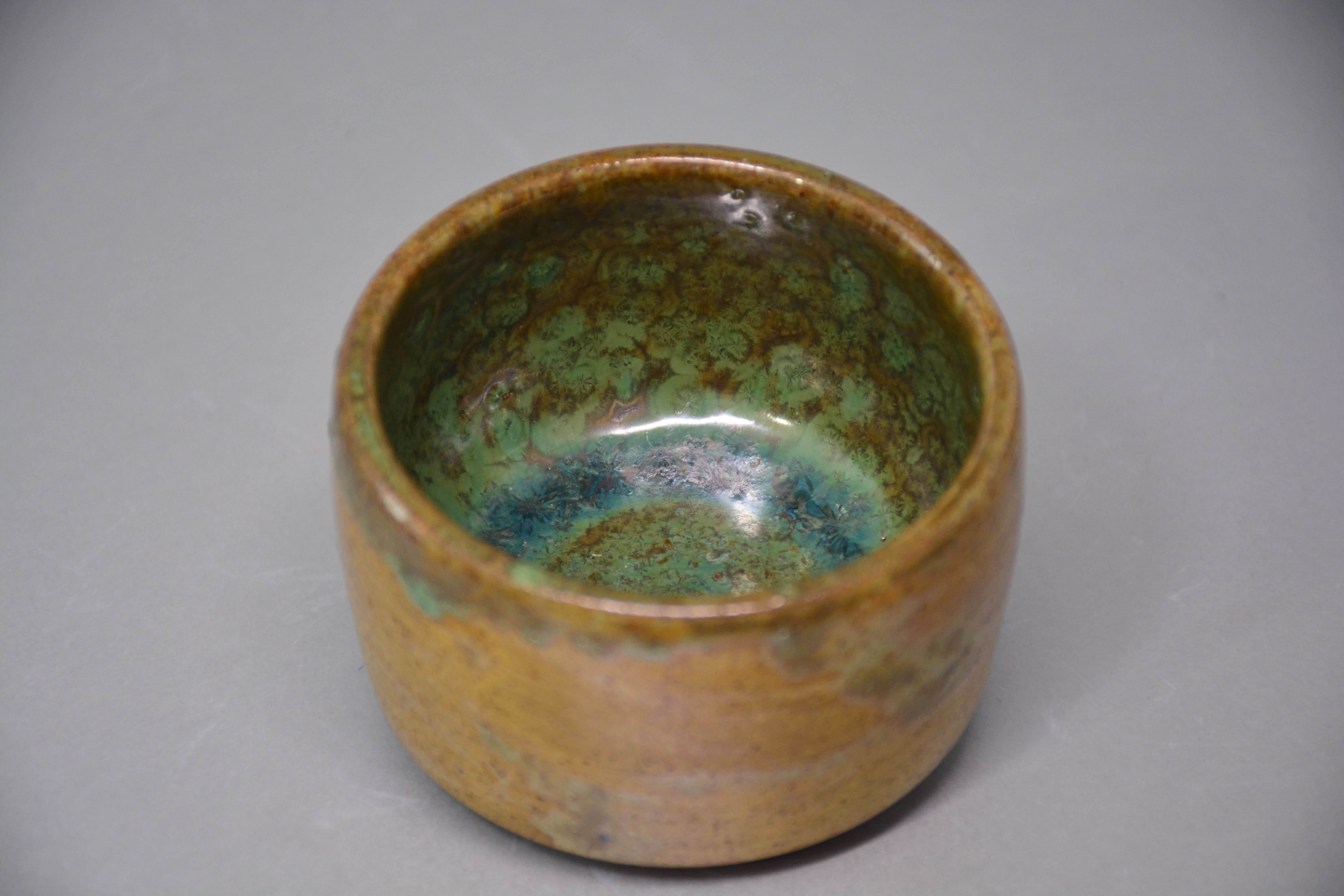 Crystalline Ceramic Trinket Dish