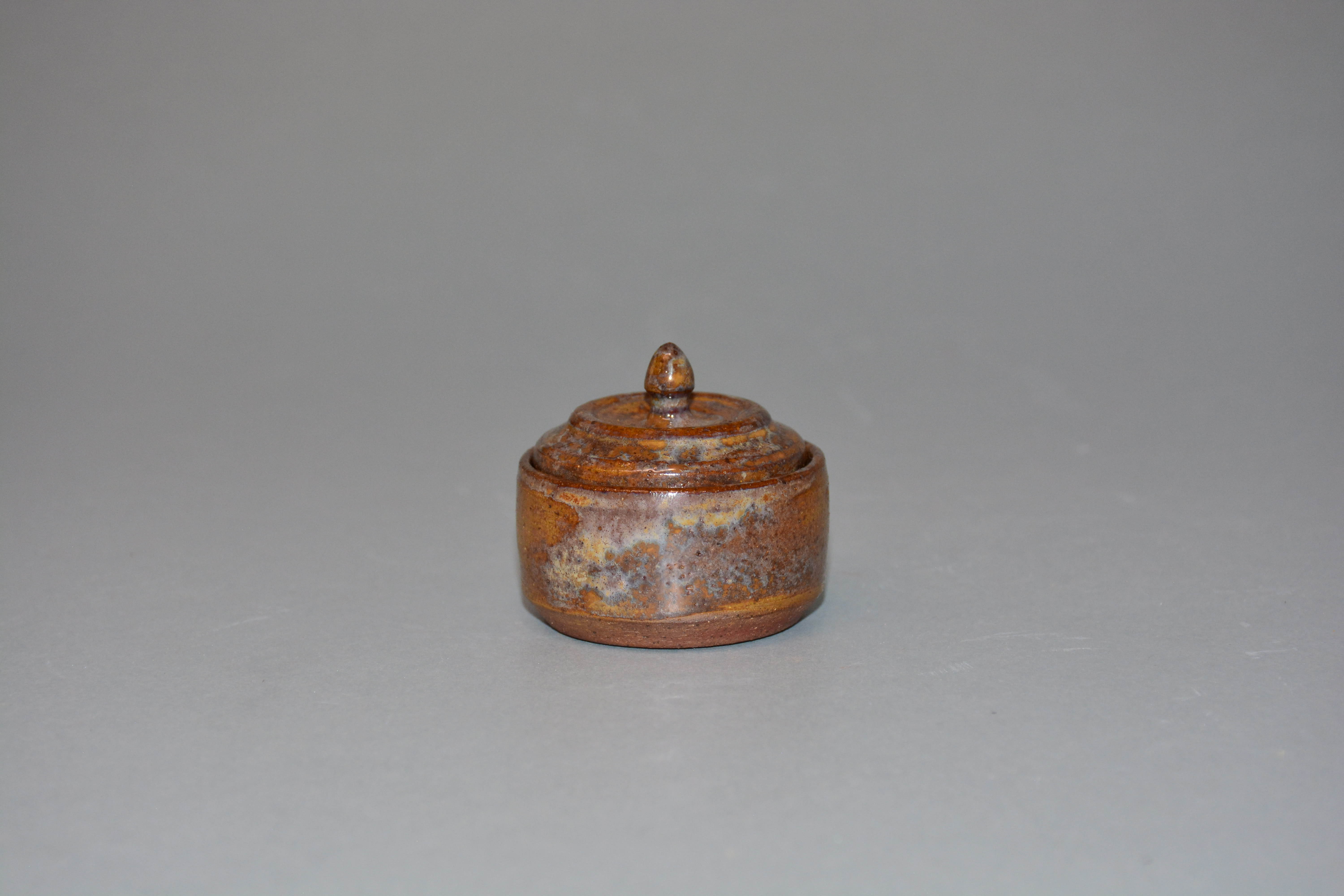 Mini Crystalline Ceramic Jar