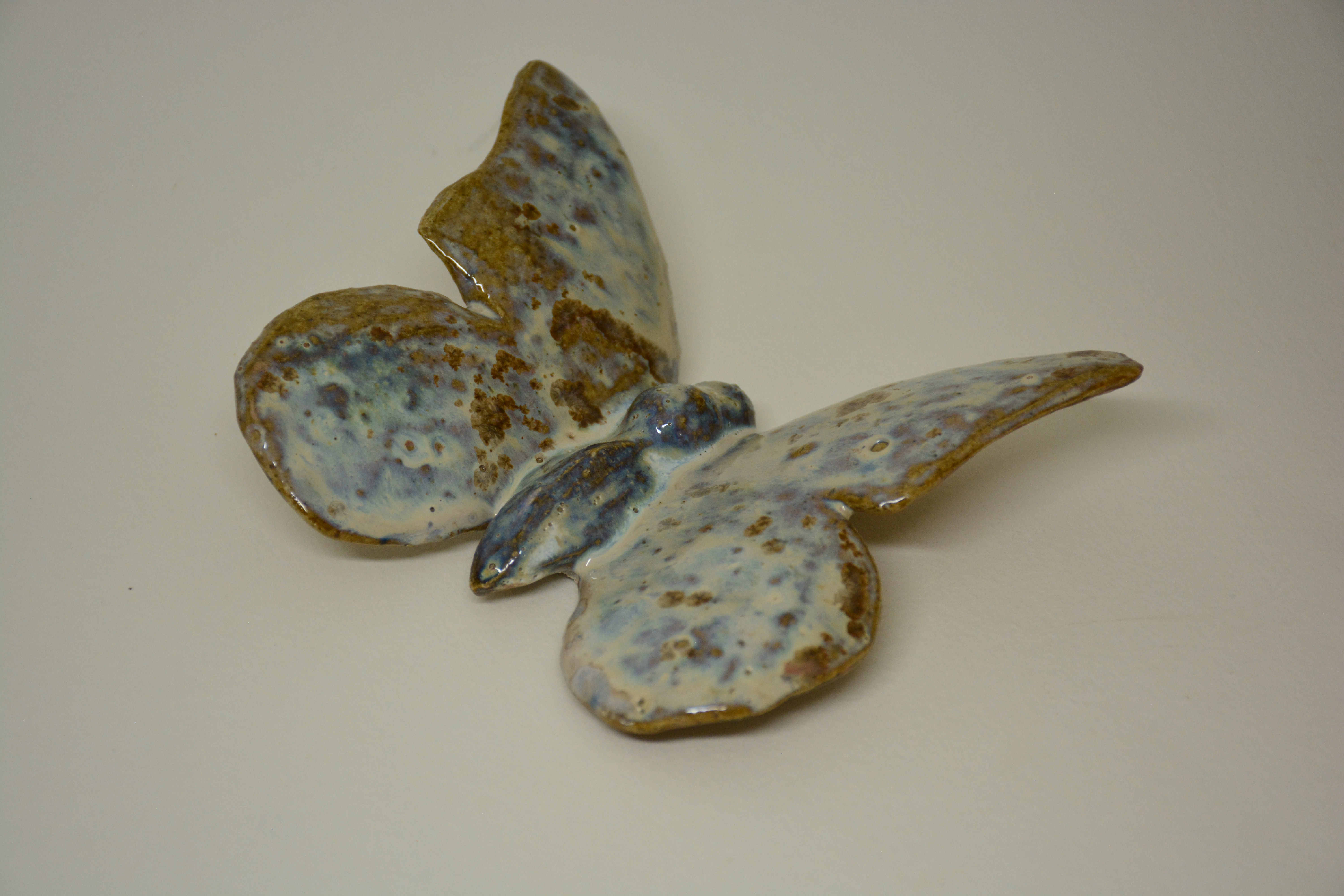 Ceramic Butterfly Wall Mount