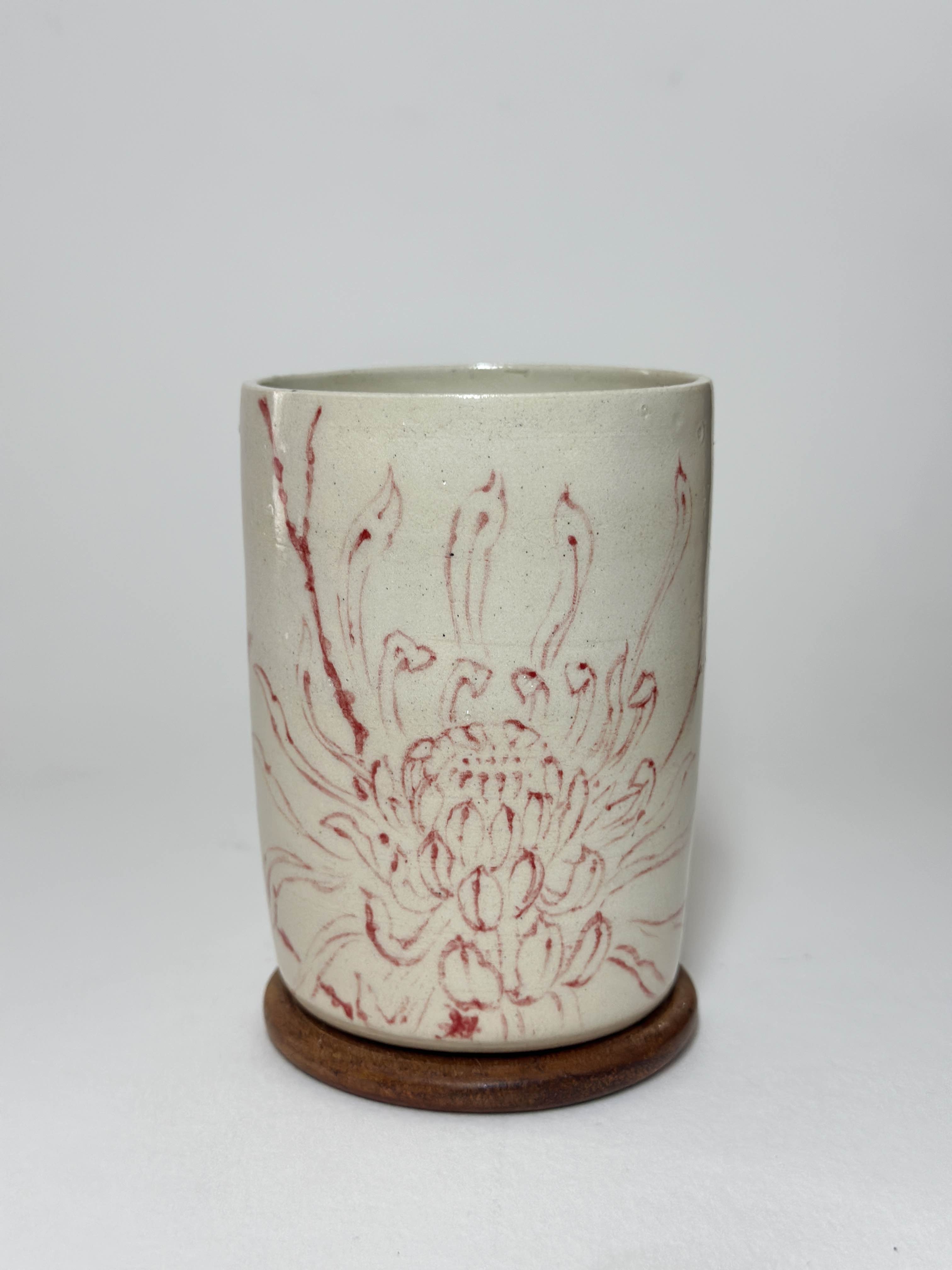 Earth Mould x Martydom Hand painted Ceramic Tea Cup