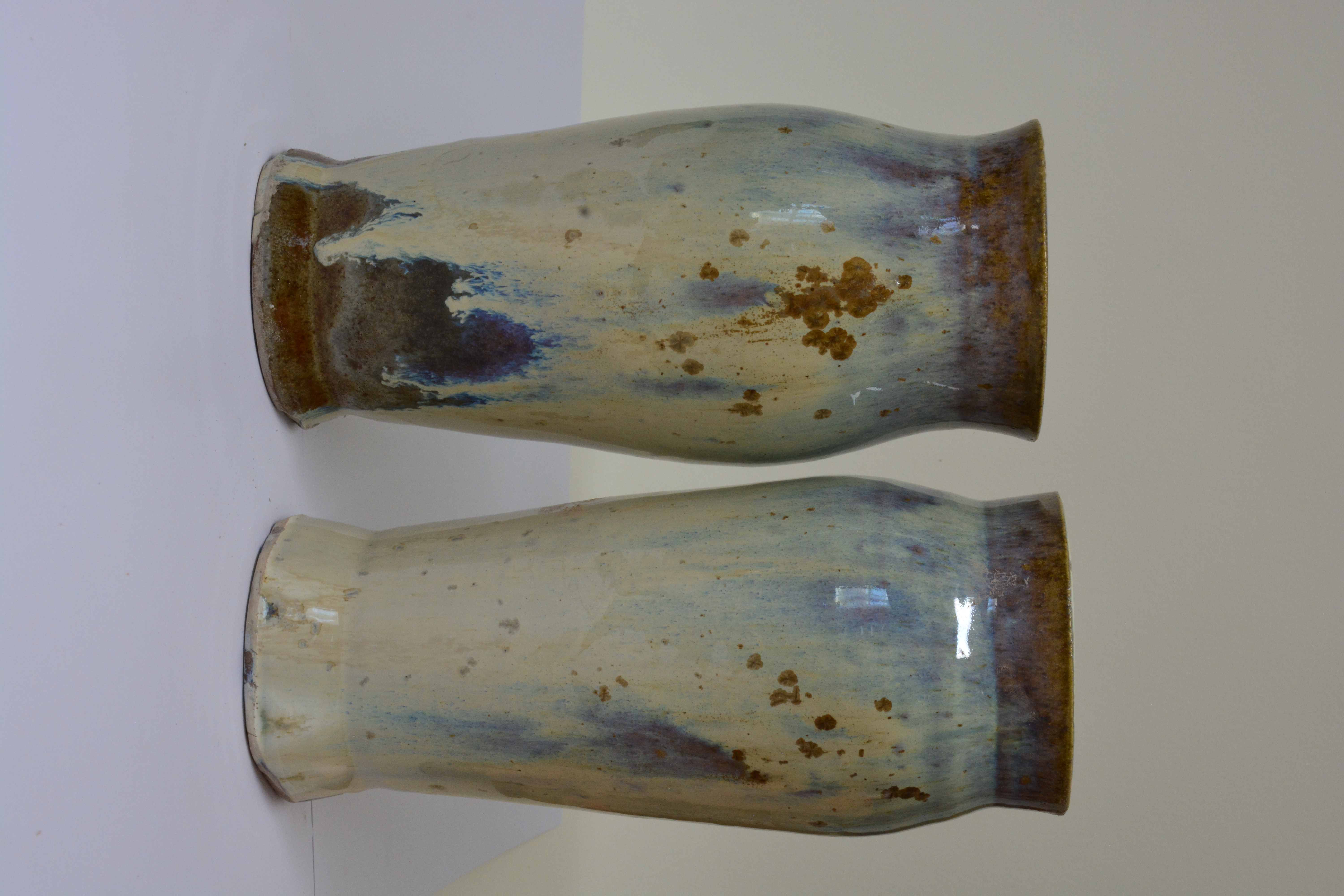Ceramic Crystalline Vase 