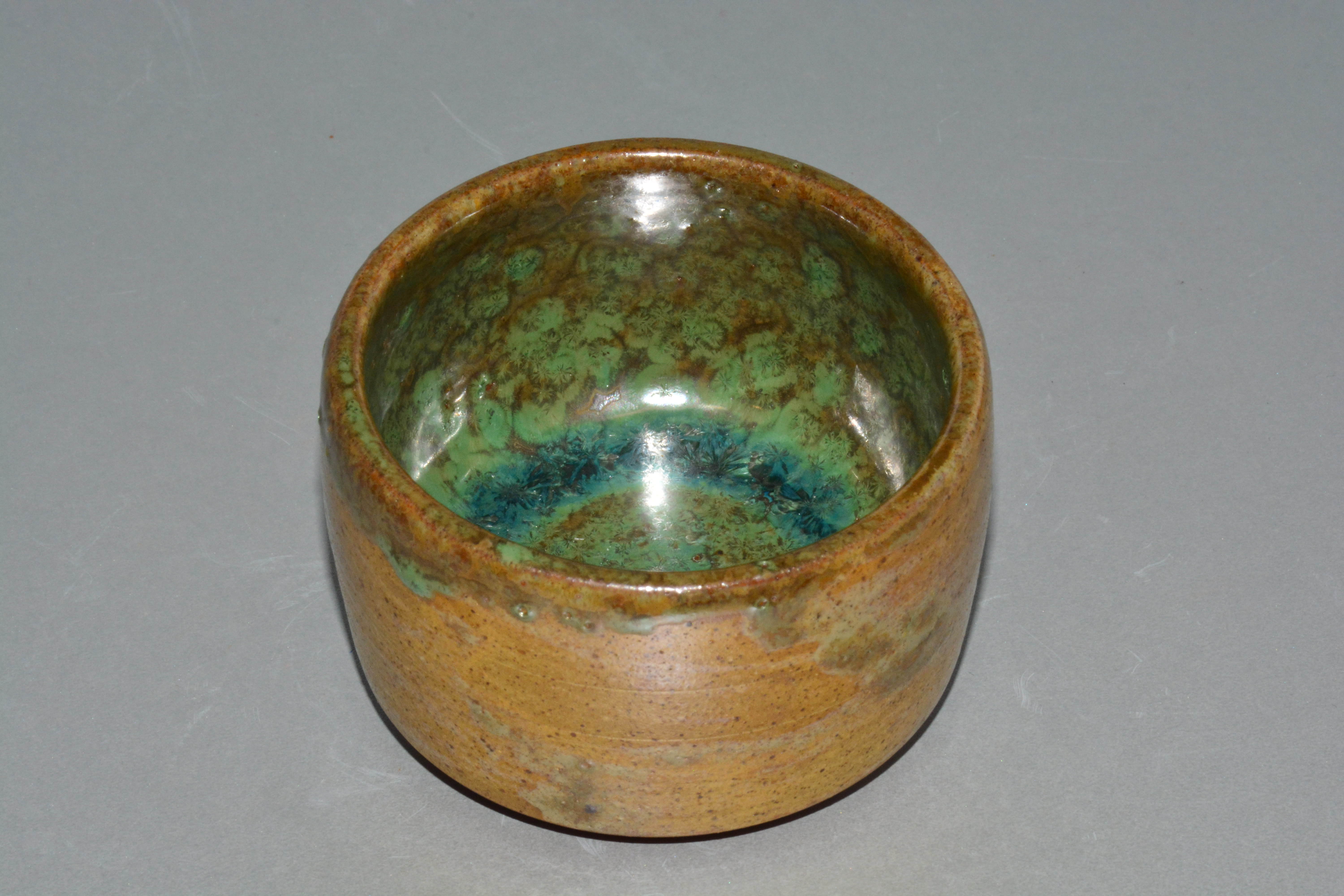 Crystalline Ceramic Trinket Dish