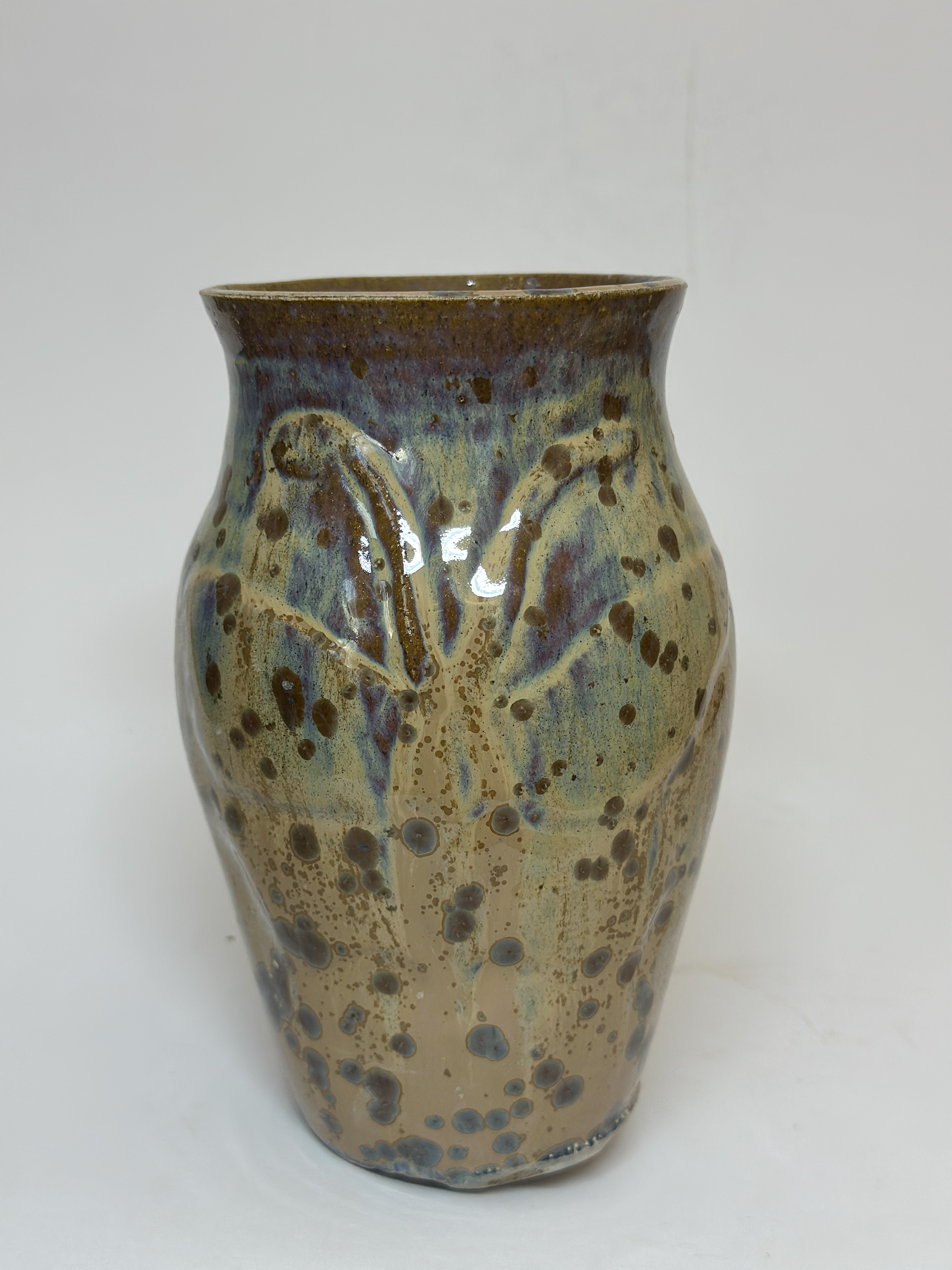 Crystalline Butterfly Vase