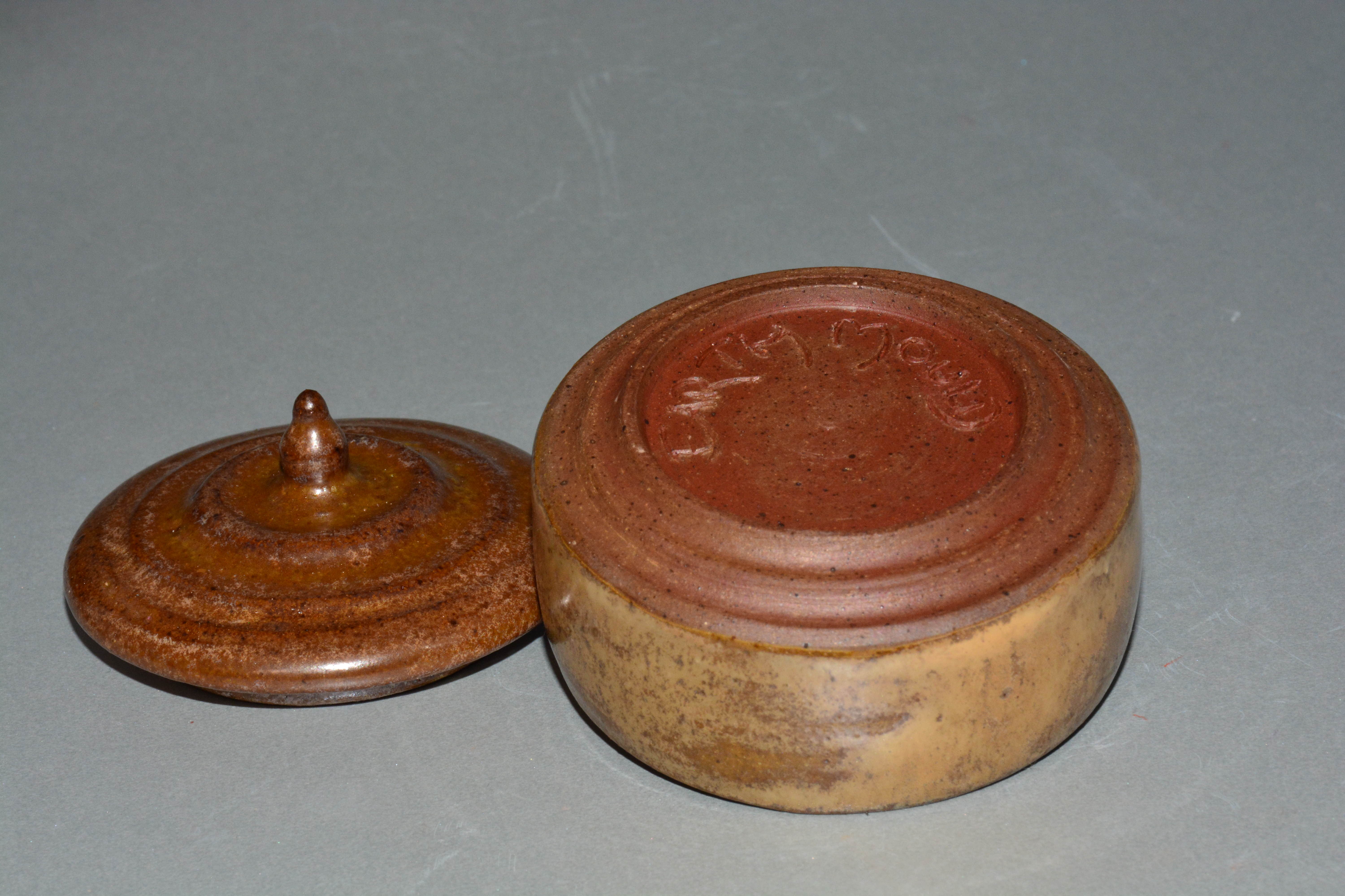 Crystalline Ceramic Jar