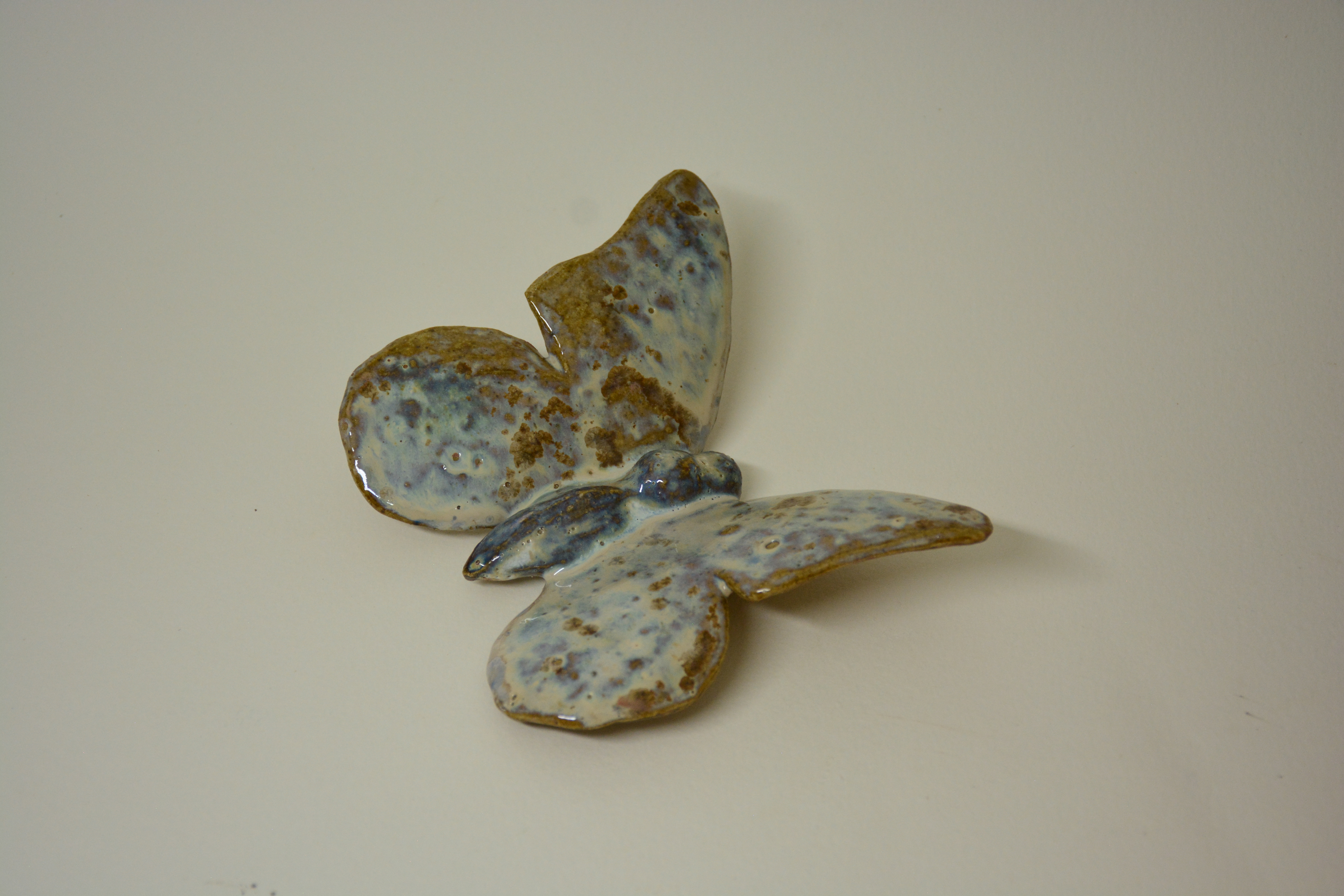 Ceramic Butterfly Wall Mount