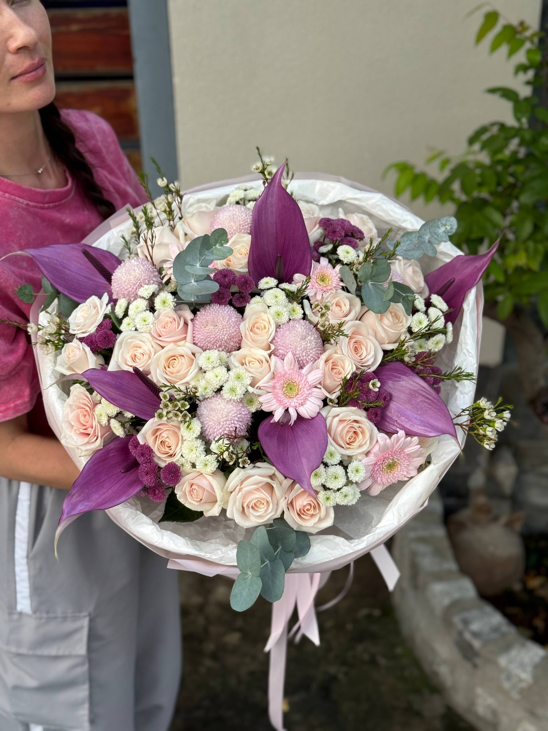 Purple Garden Bouquet