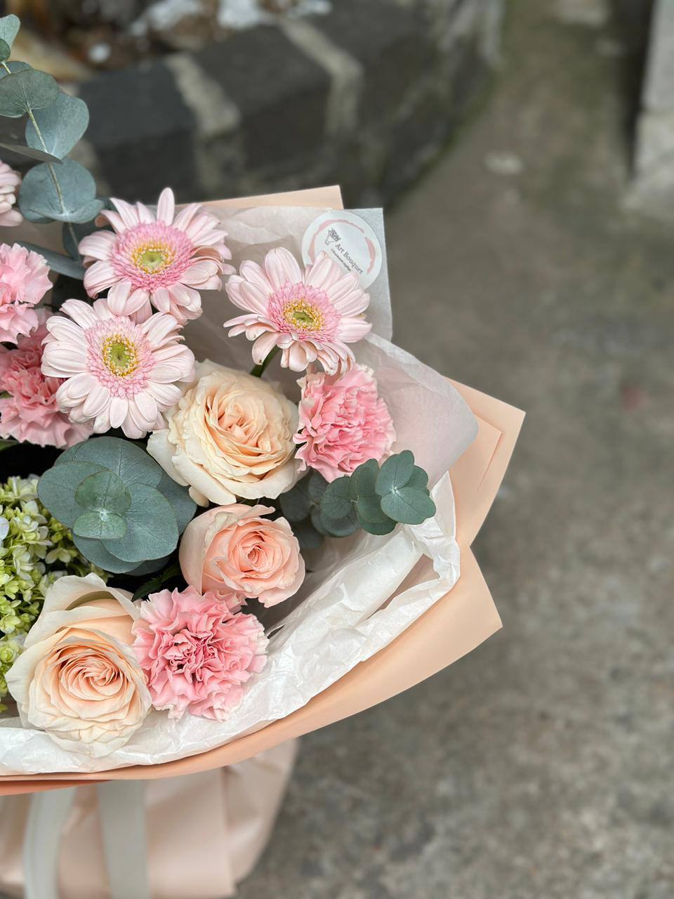 Soft Pink Garden Bouquet