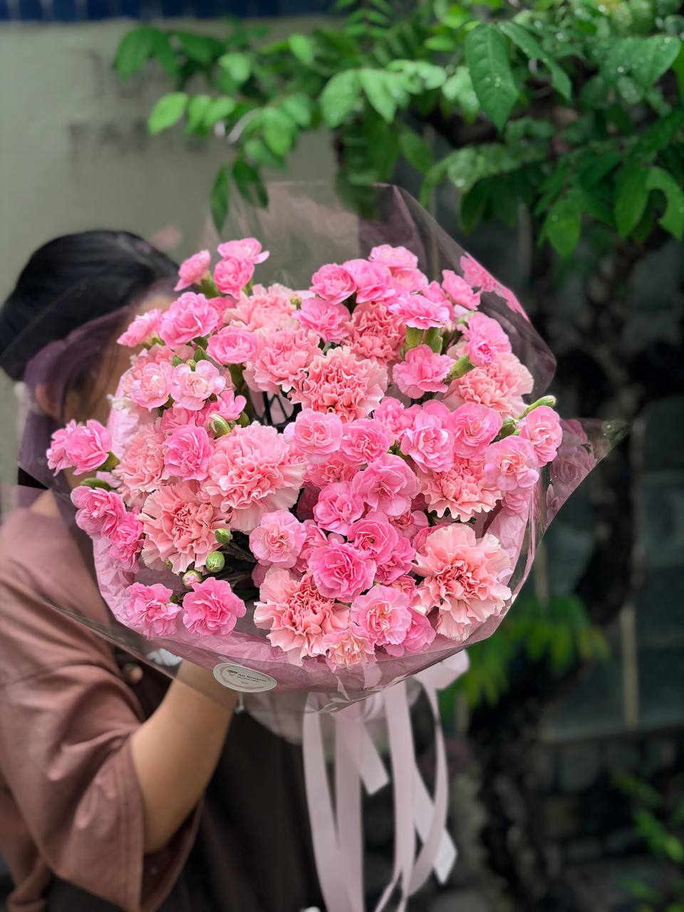 Pink Dianthus Bouquet