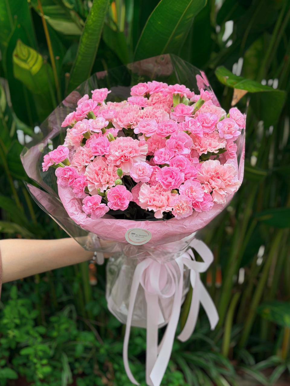 Pink Dianthus Bouquet