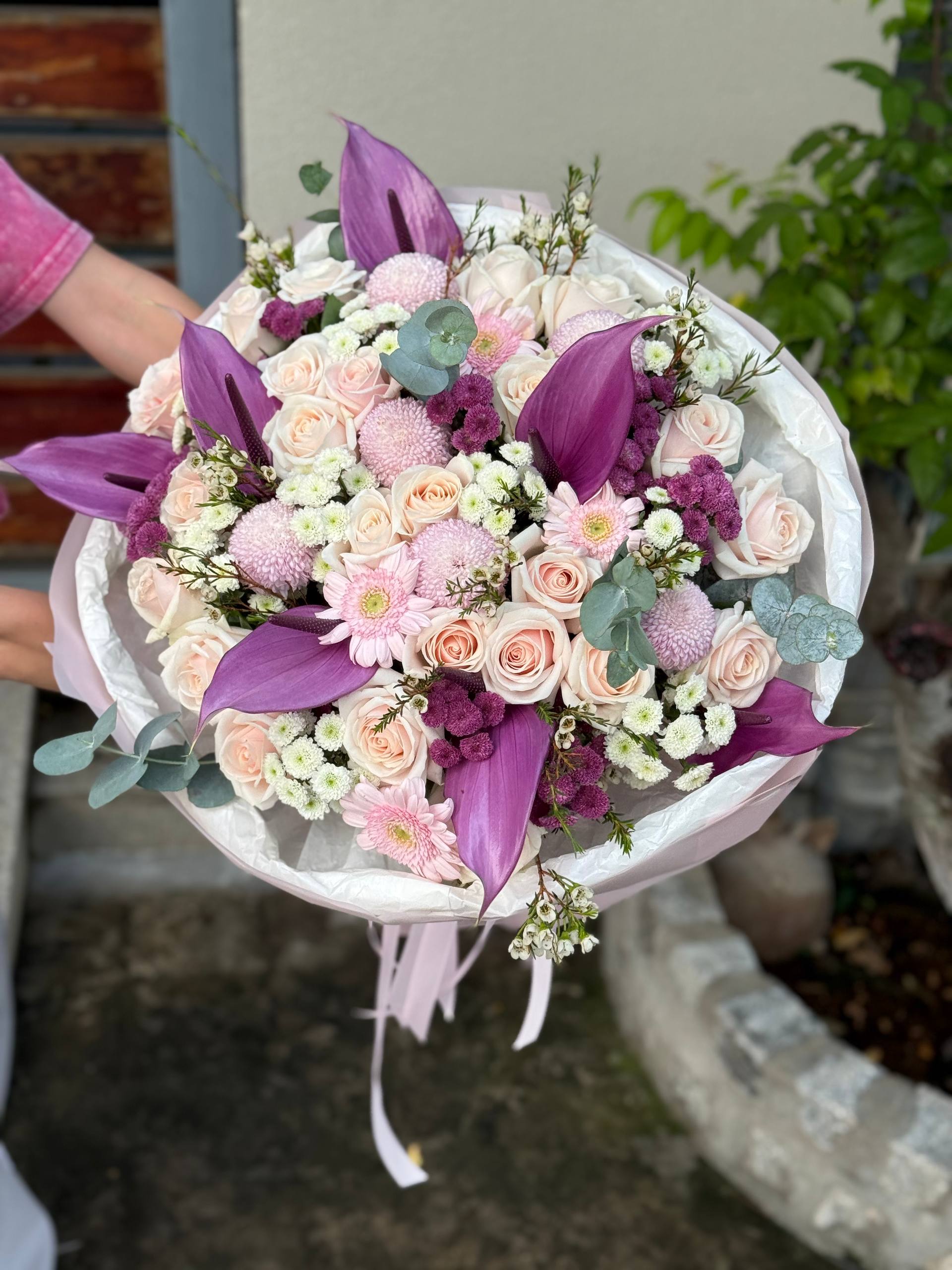 Purple Garden Bouquet
