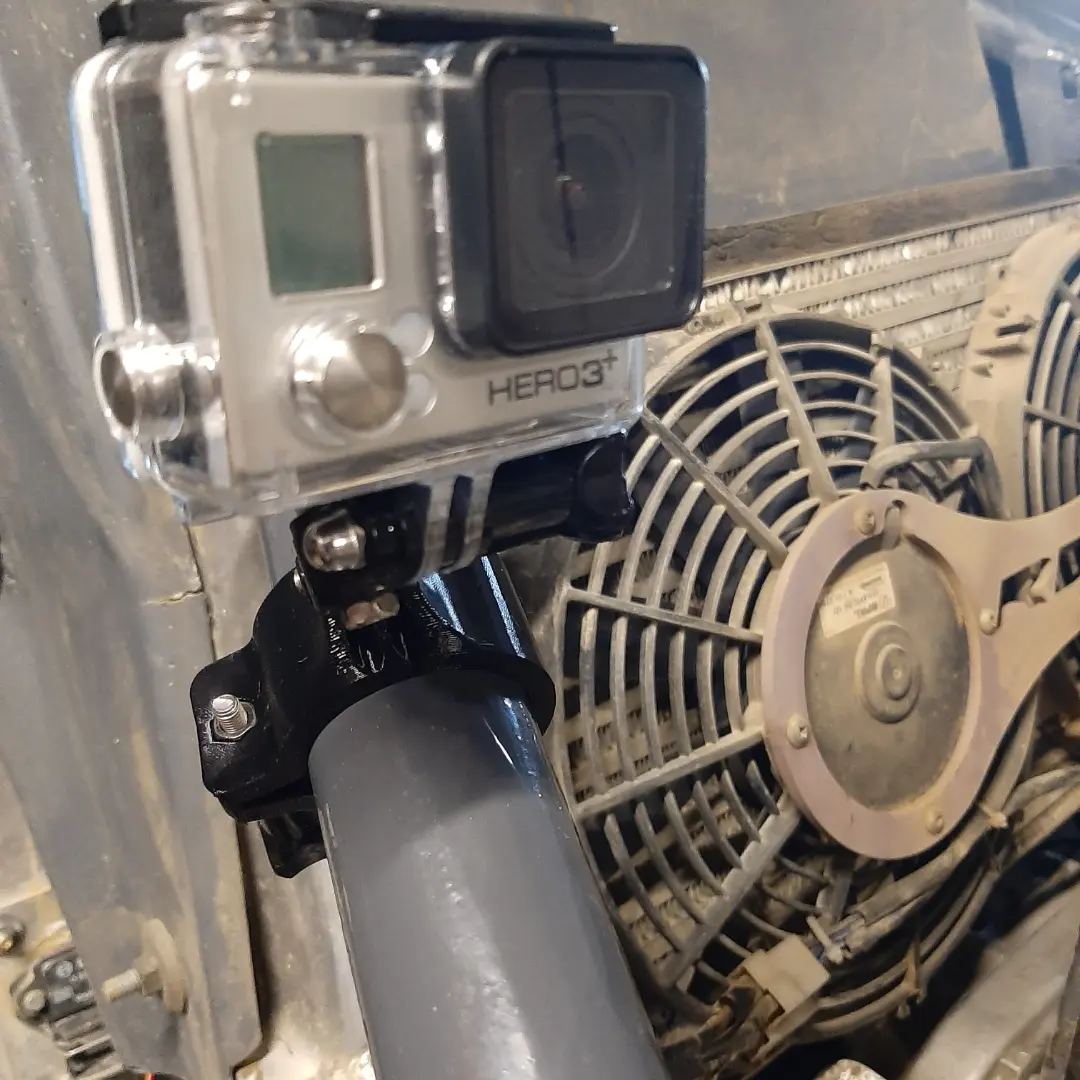 Support Gopro tubulaire (diamètre 30/40mm)