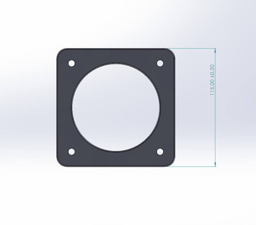 Support compte tours diamètre 80/85mm