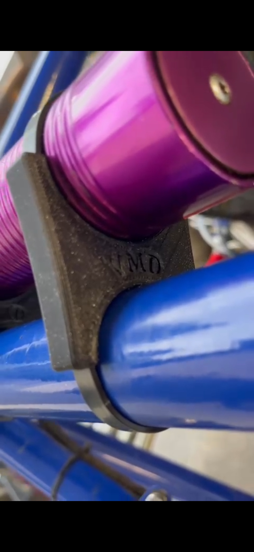 4 Supports bonbonnes amortisseurs (sur mesures)