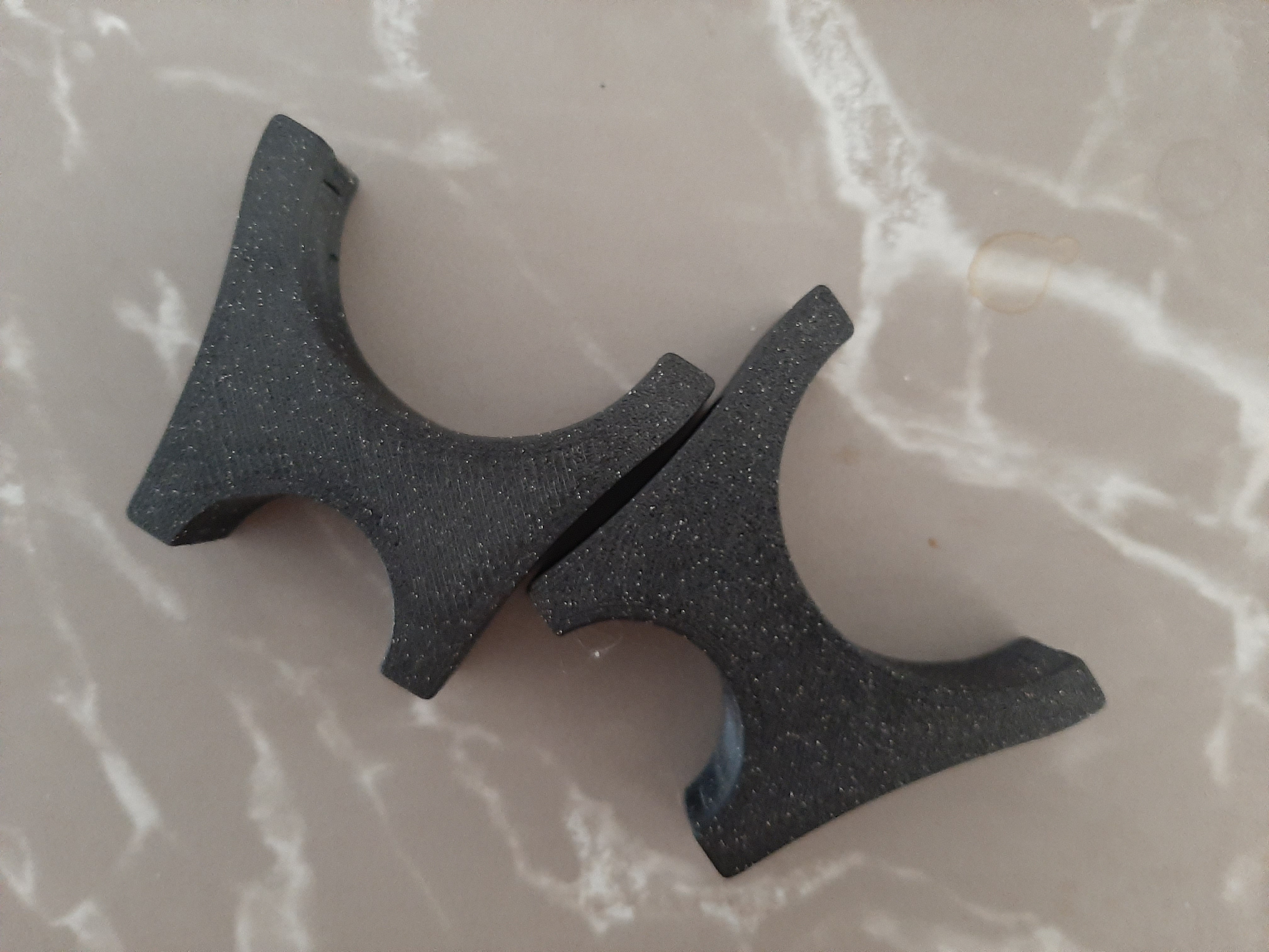 4 Supports bonbonnes amortisseurs (sur mesures)