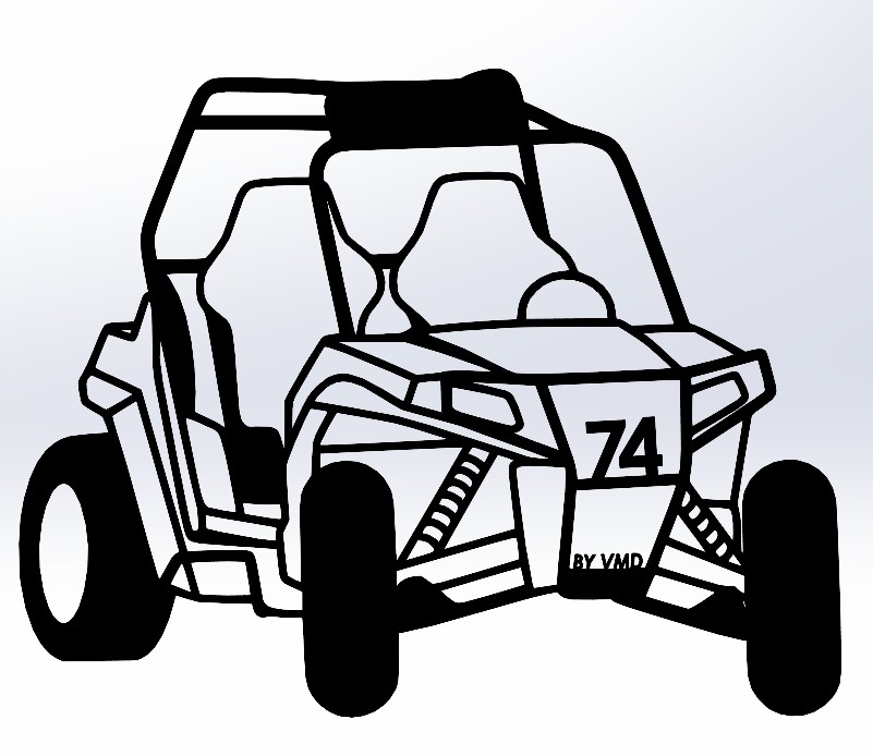 Silhouette SSV personnalisable