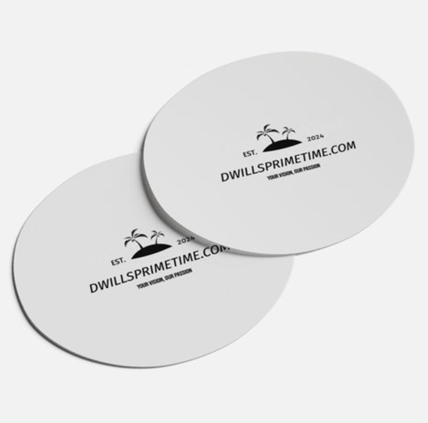 Custom Round Coasters