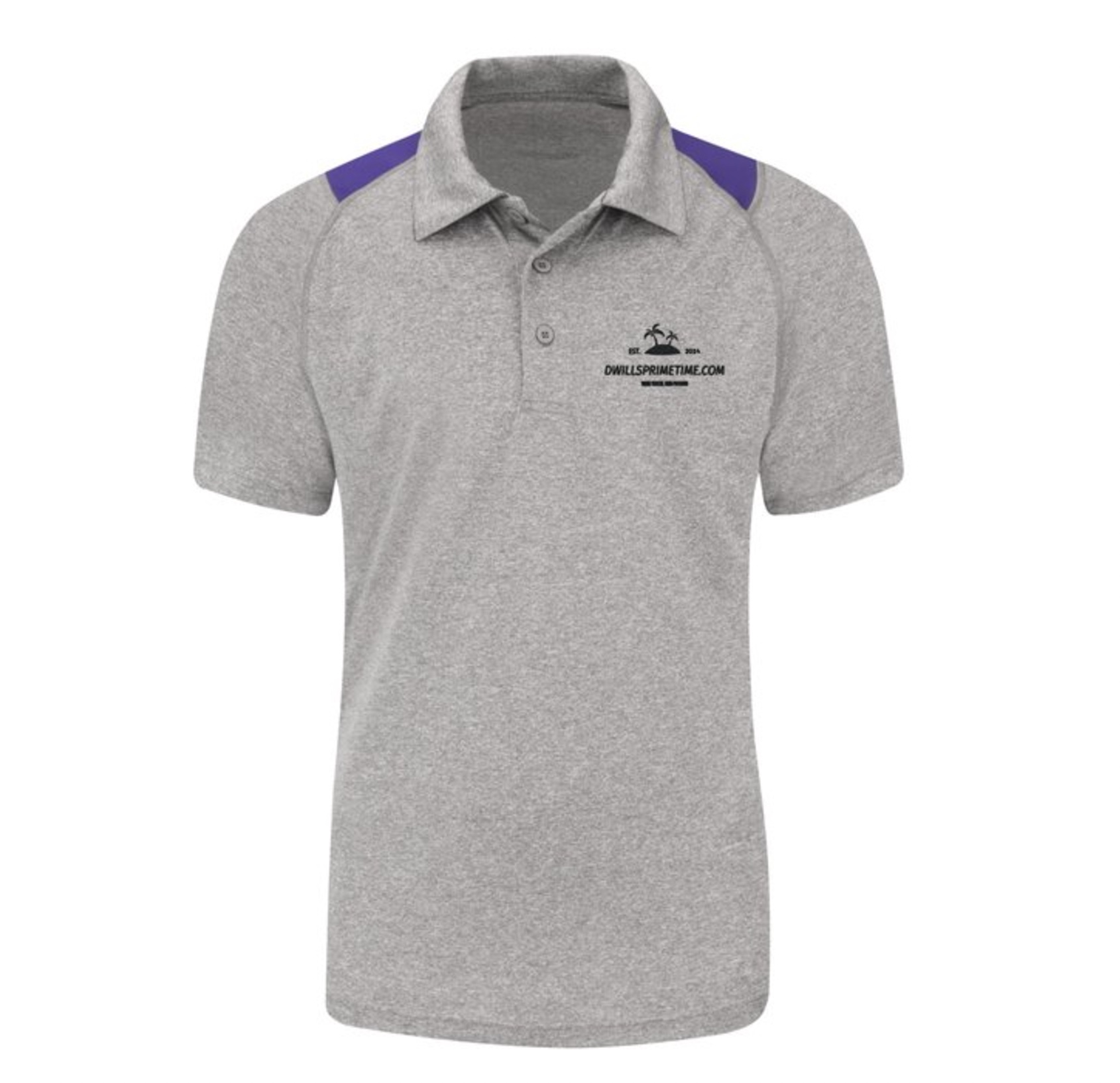 Gray Polo Shirt