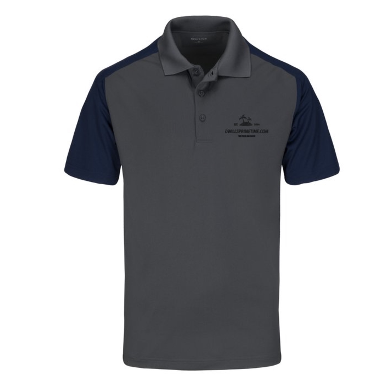 Men's Two-Tone Polo Shirt