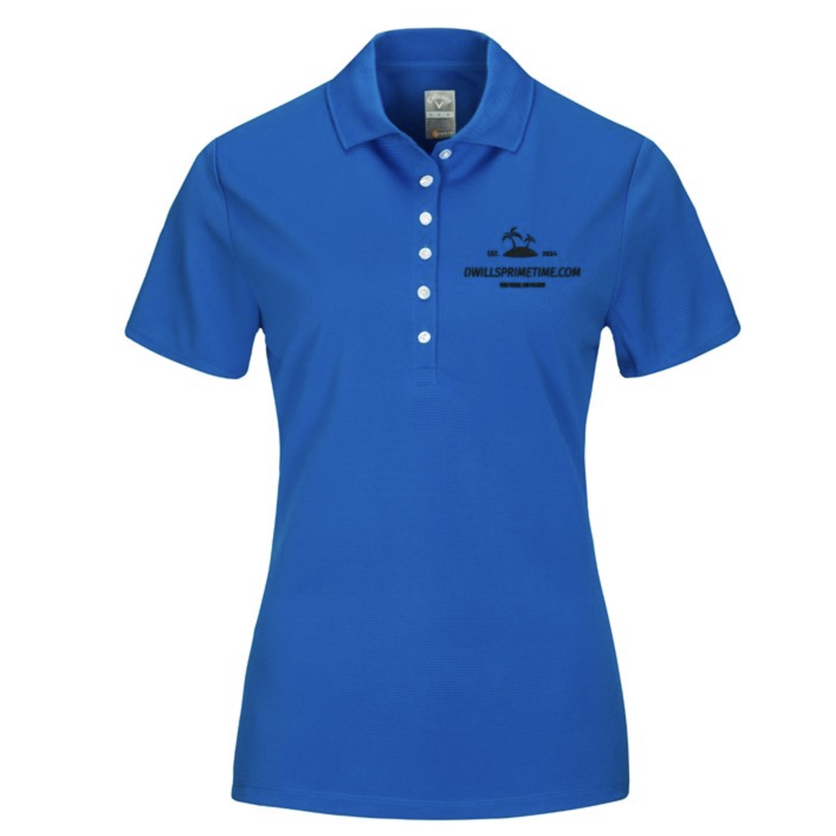 Women's Blue Polo Shirt