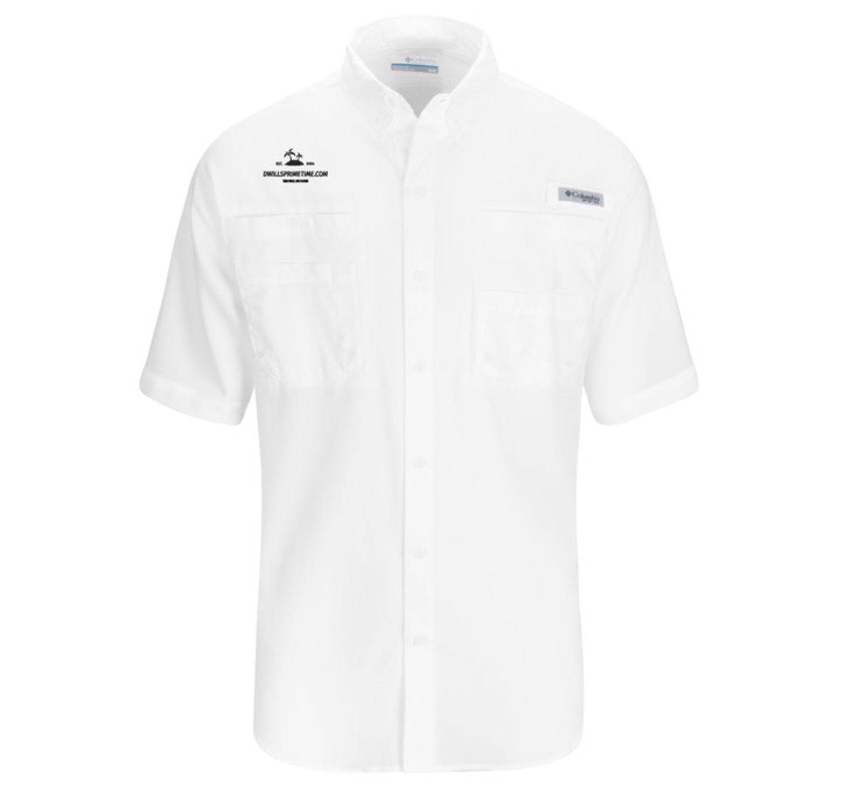 Short Sleeve White Dress Shirt
