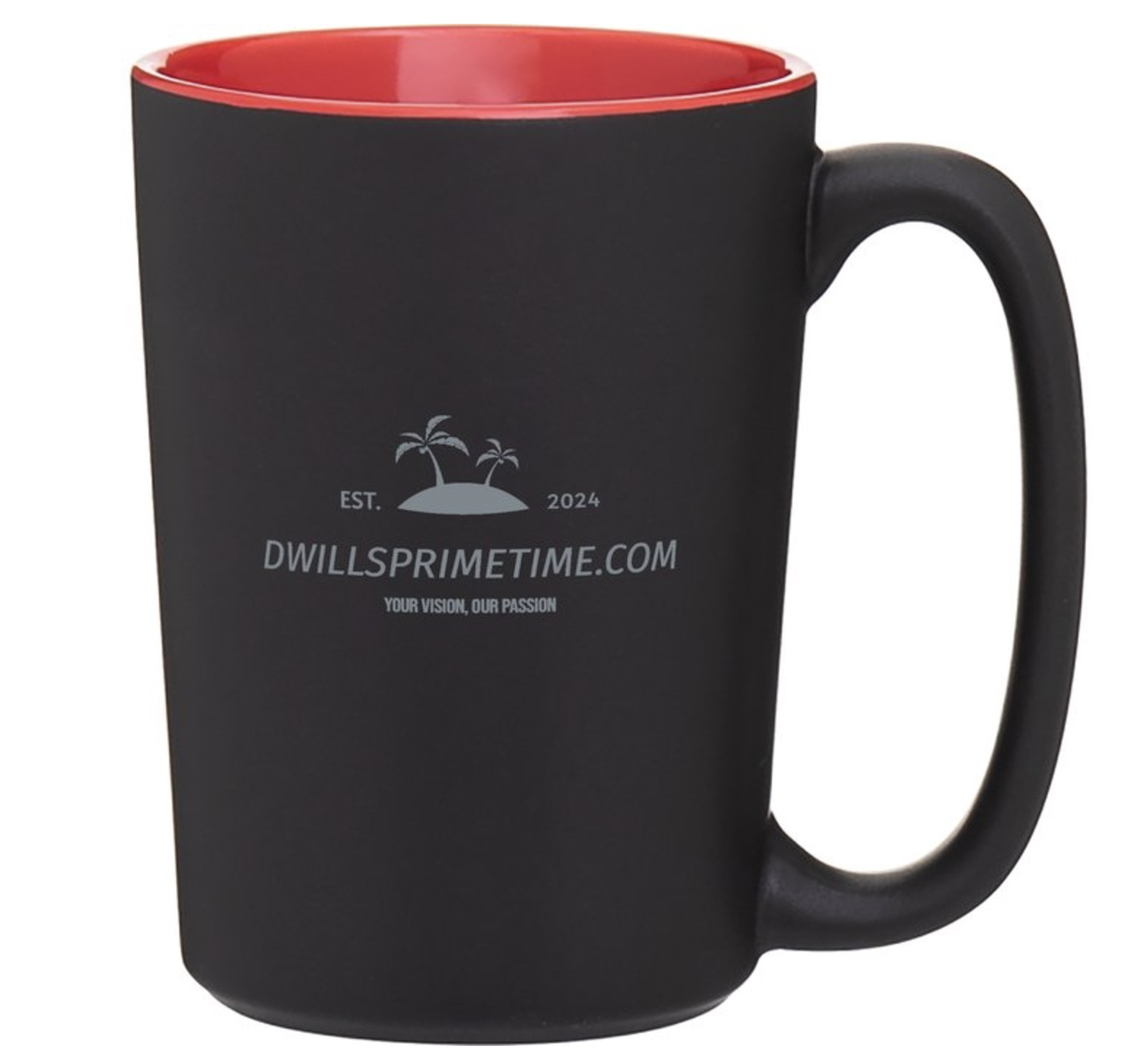 Black Ceramic Mug