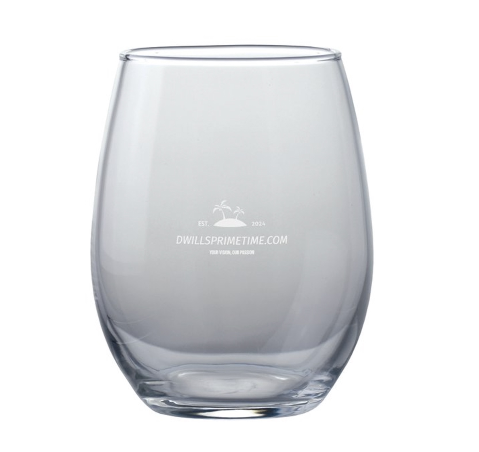 Stemless Wine Glass
