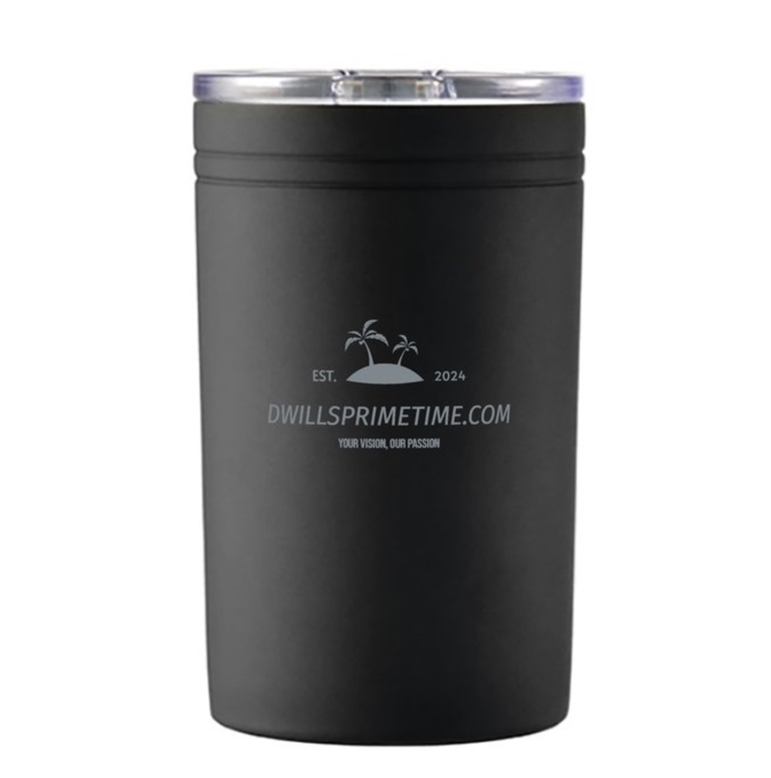 Black Insulated Travel Mug