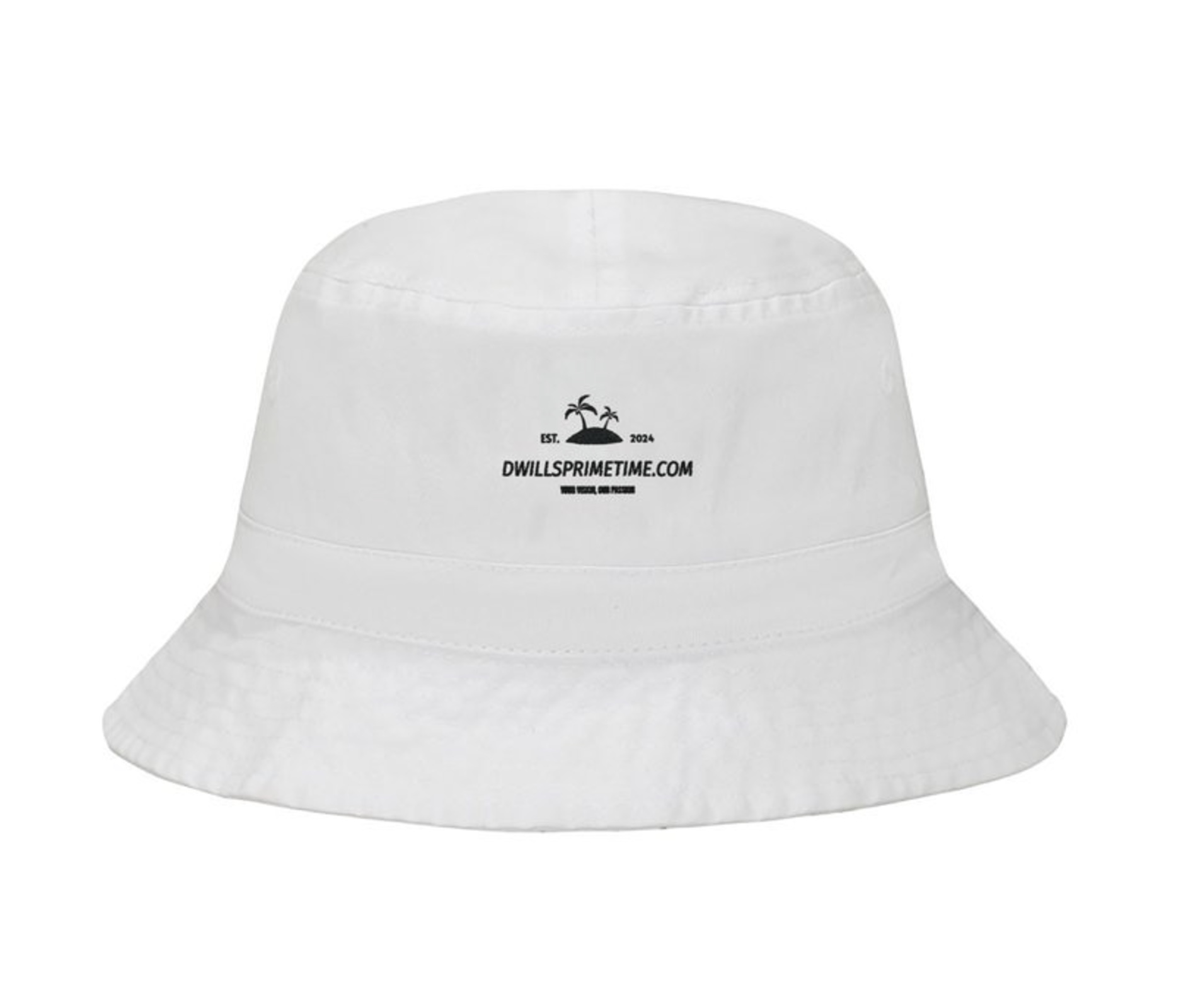 White Bucket Hat