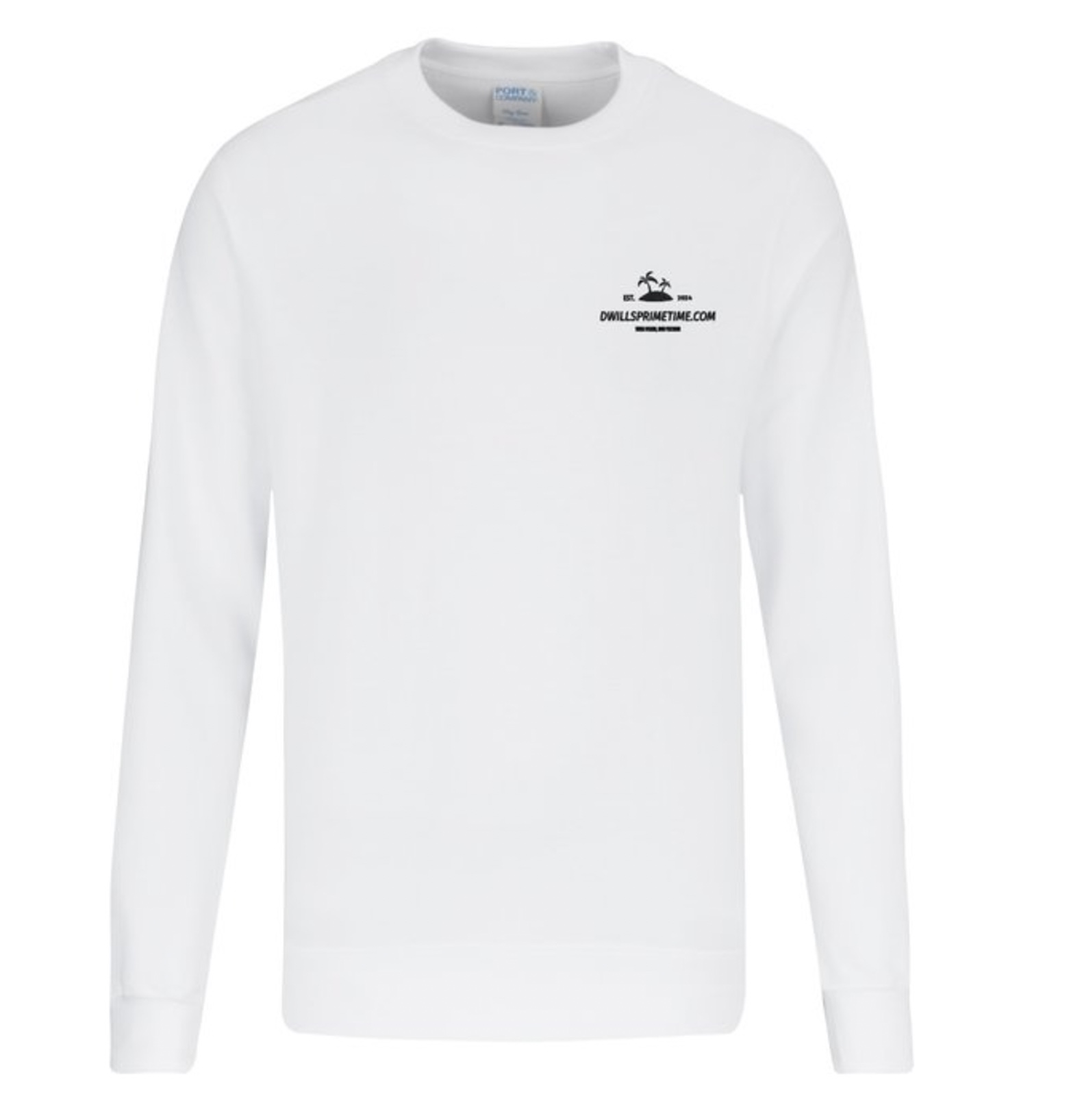 White Crewneck Sweatshirt