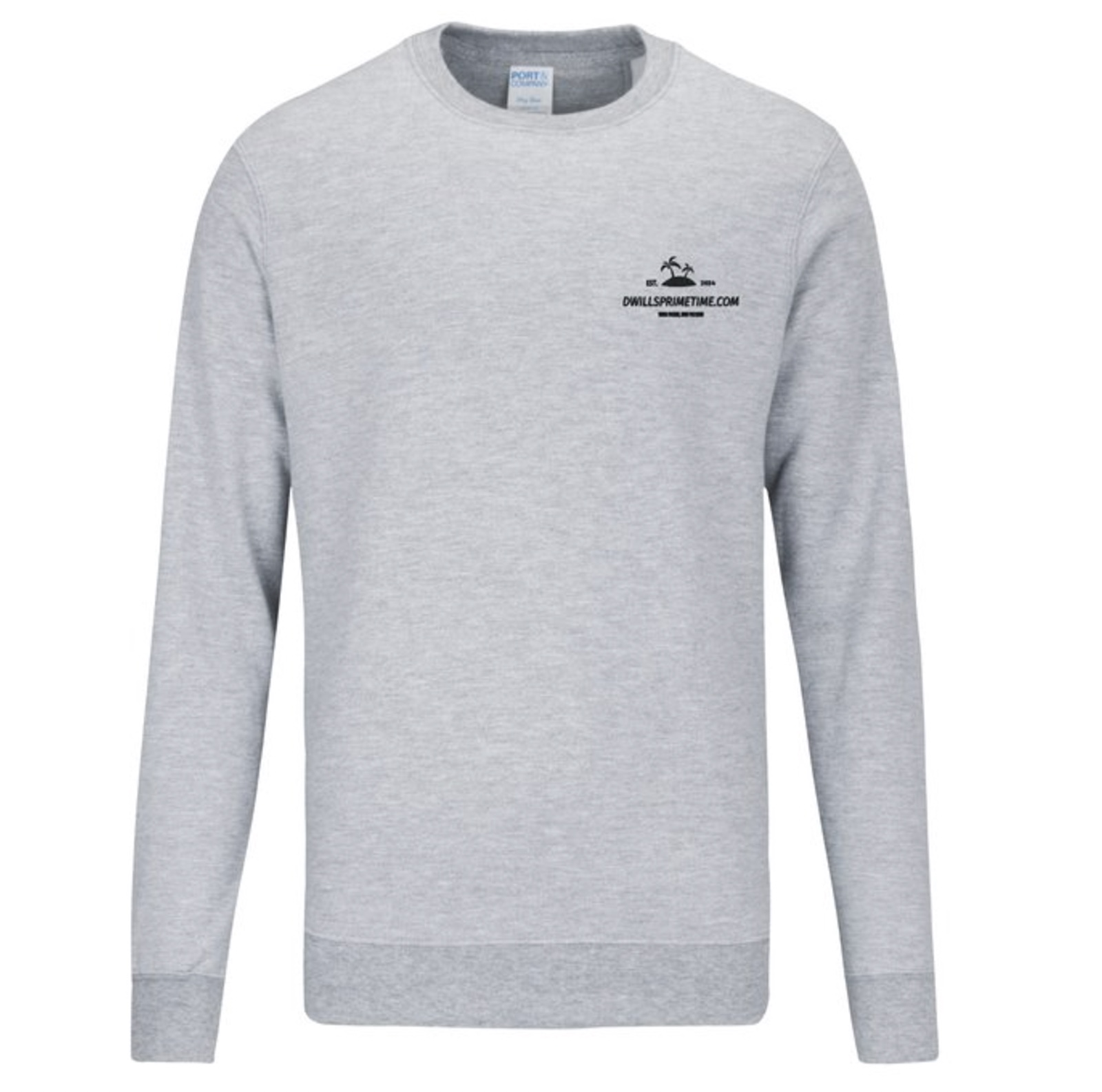 Gray Crewneck Sweatshirt