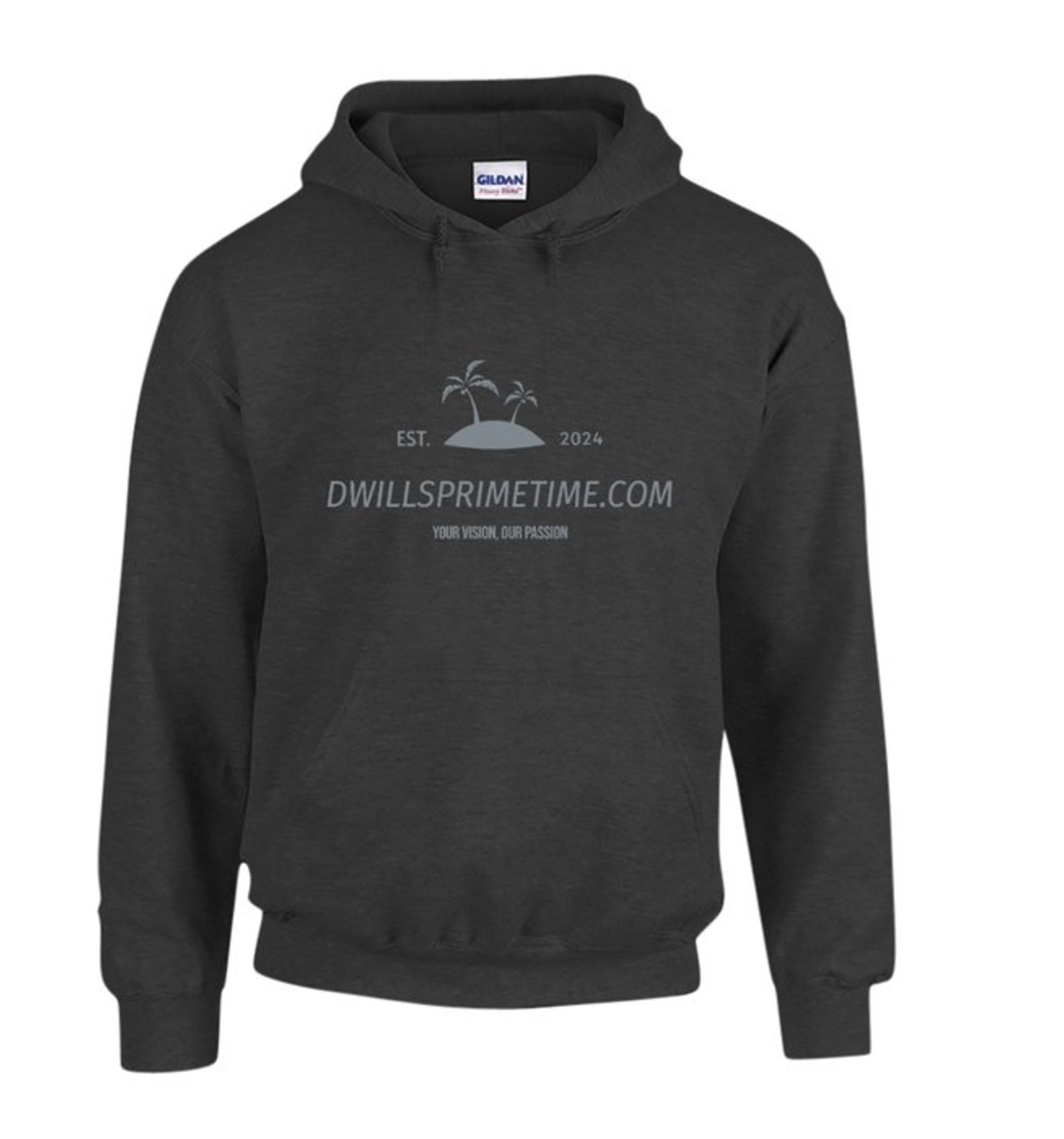 Gildan Dark Grey Hoodie