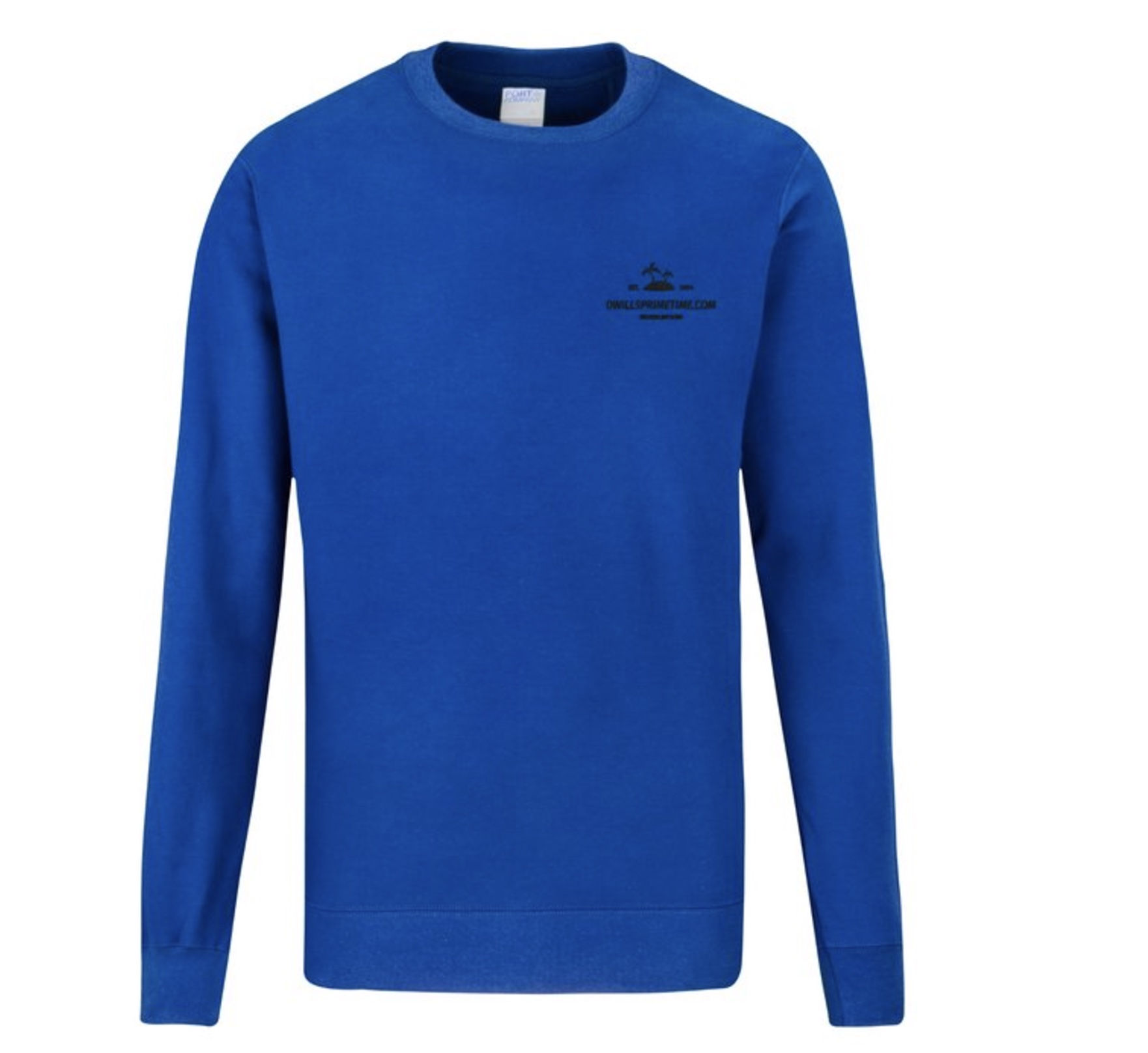Blue Crewneck Sweatshirt