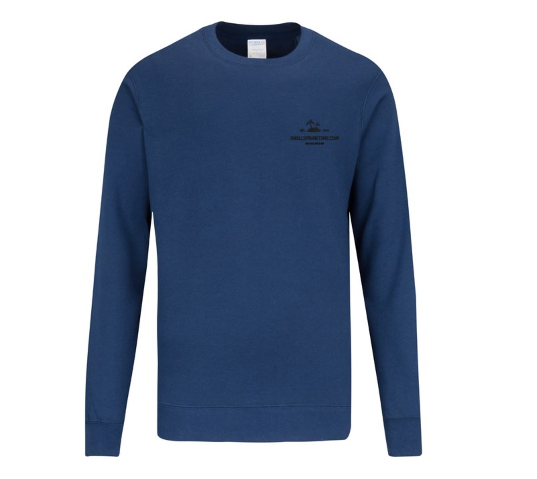 Blue Crewneck Sweatshirt