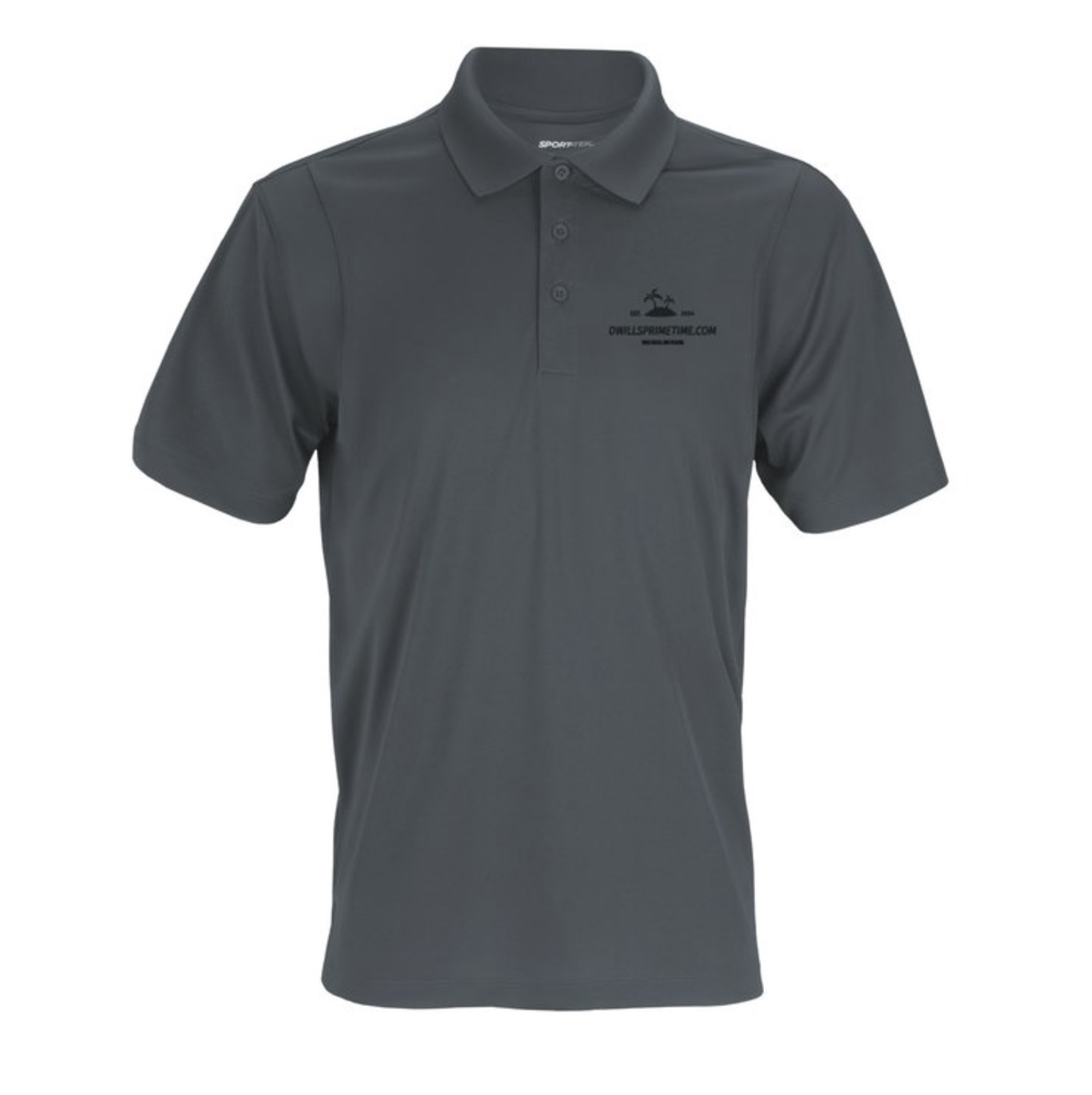 Men's Gray Polo Shirt