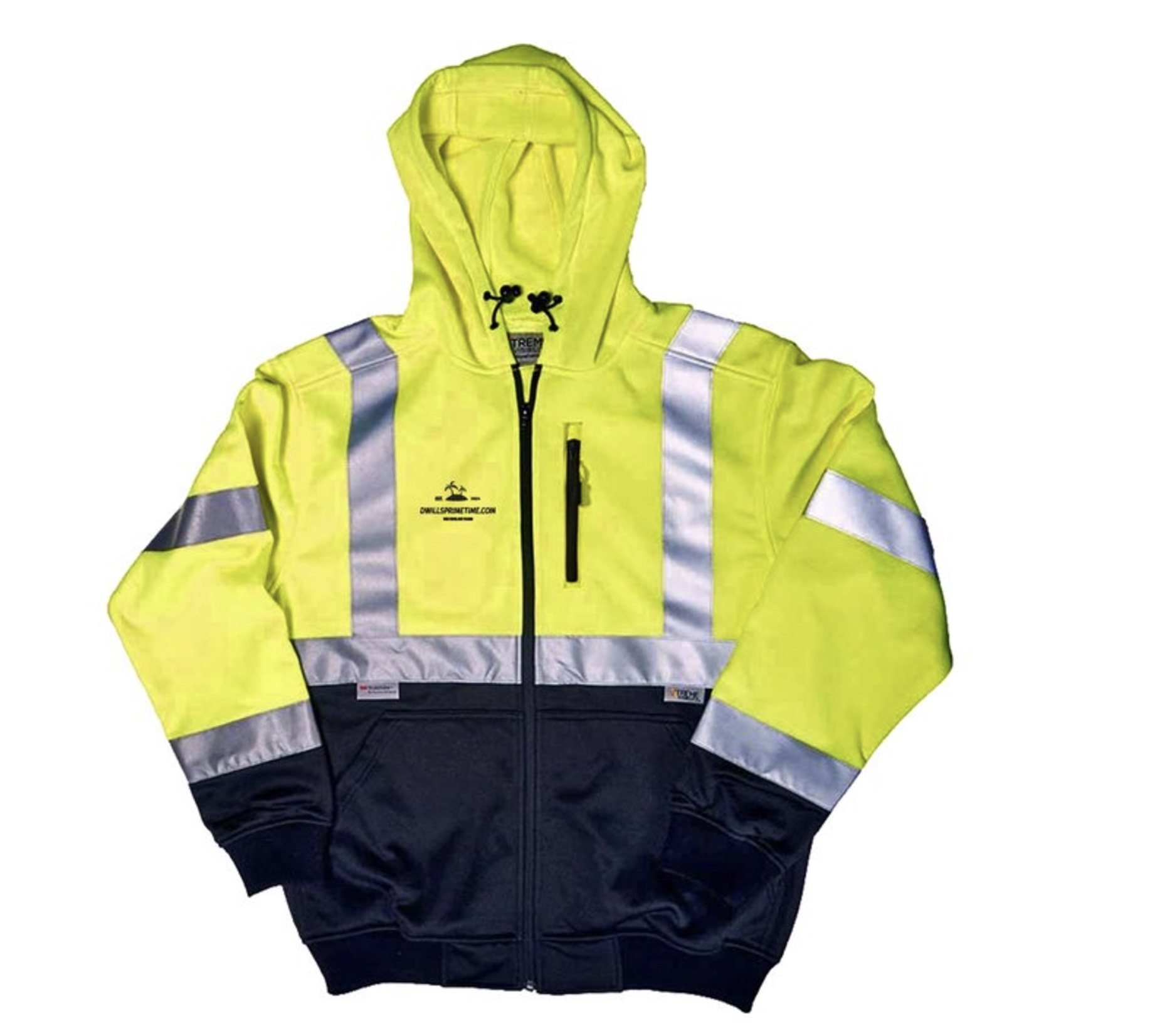 High-Visibility Safety Hoodie