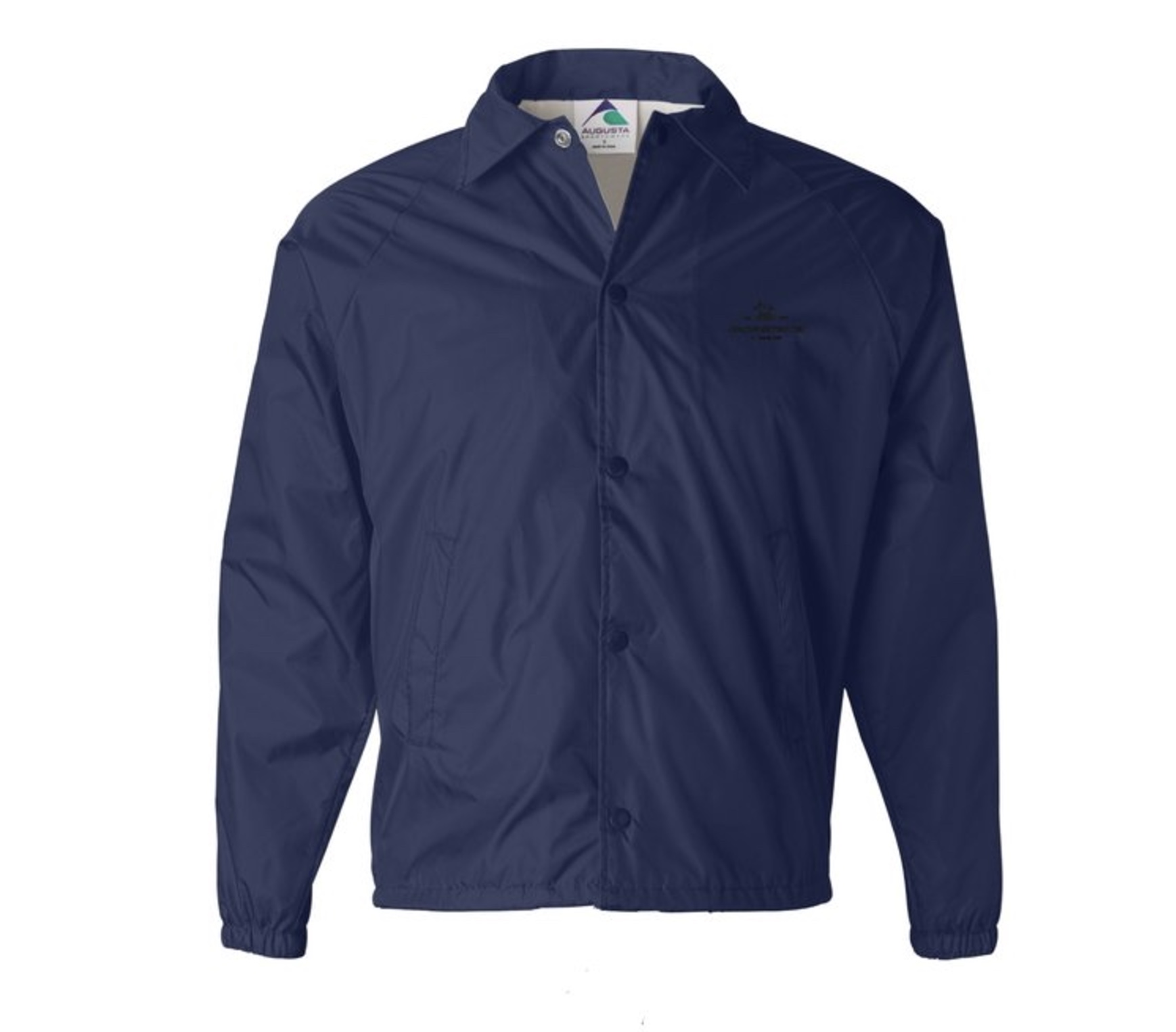 Navy Blue Windbreaker Jacket