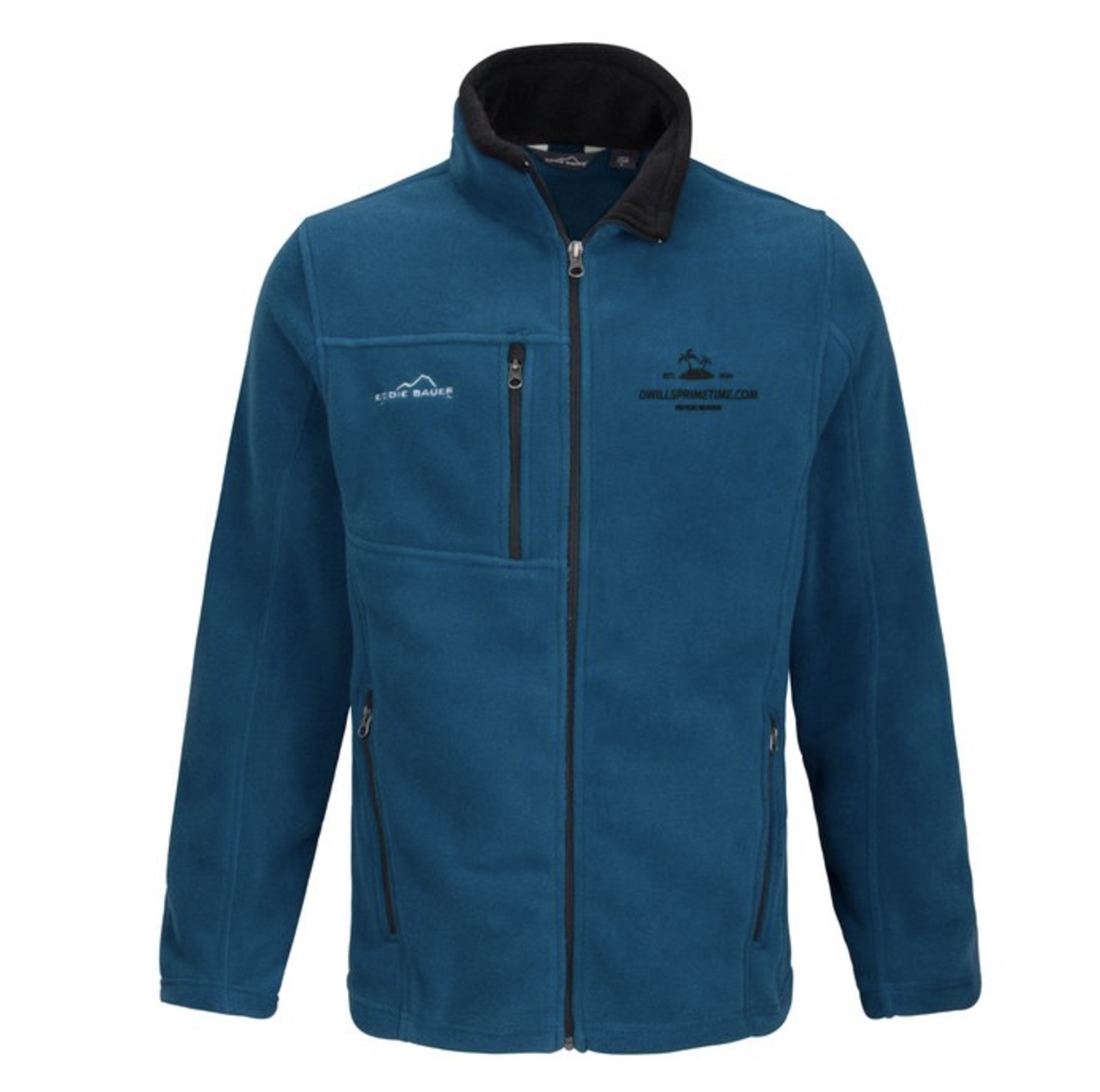 Men's Blue Fleece Jacket